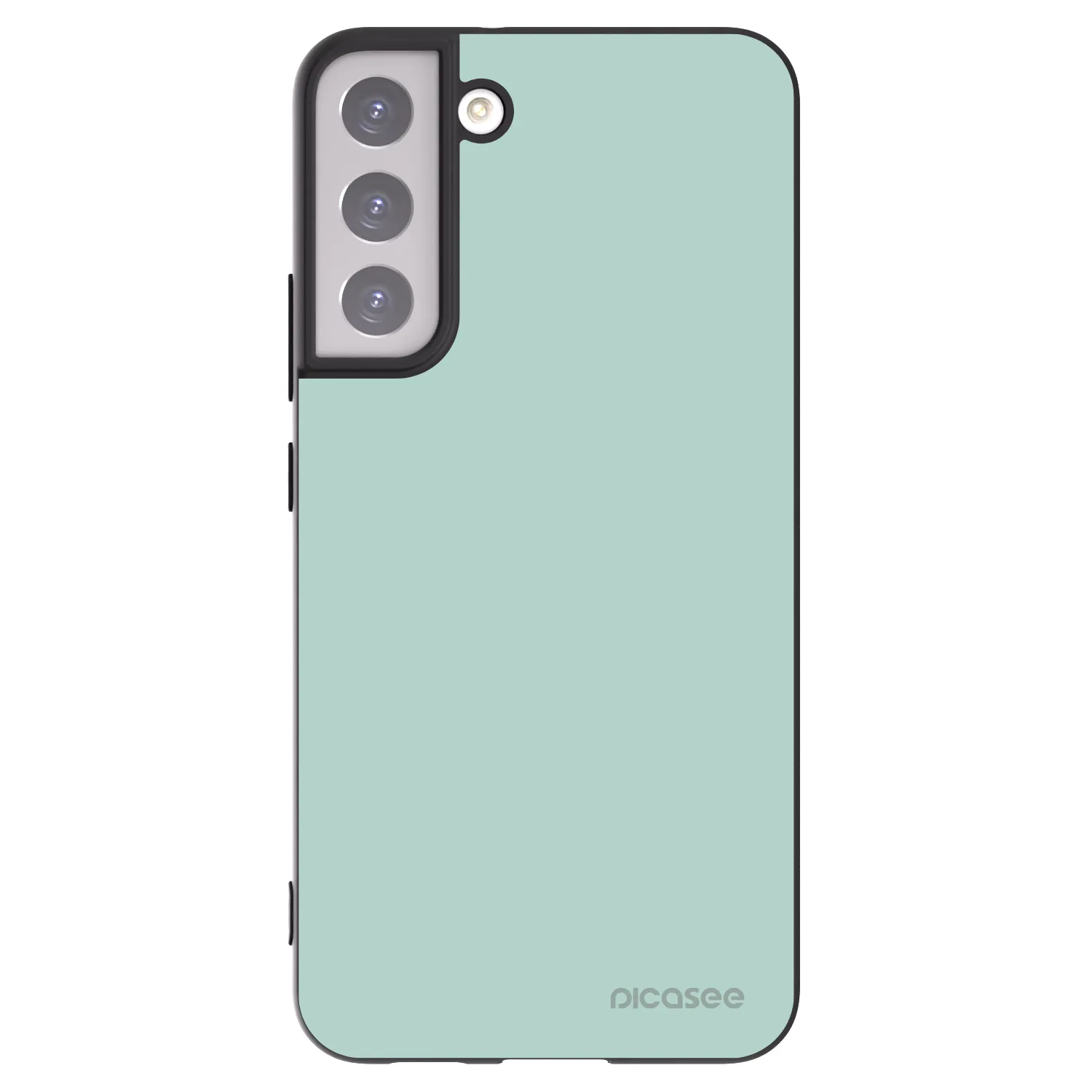 Picasee silikonowe czarne etui na Samsung Galaxy S22+ 5G - Pastel Charm