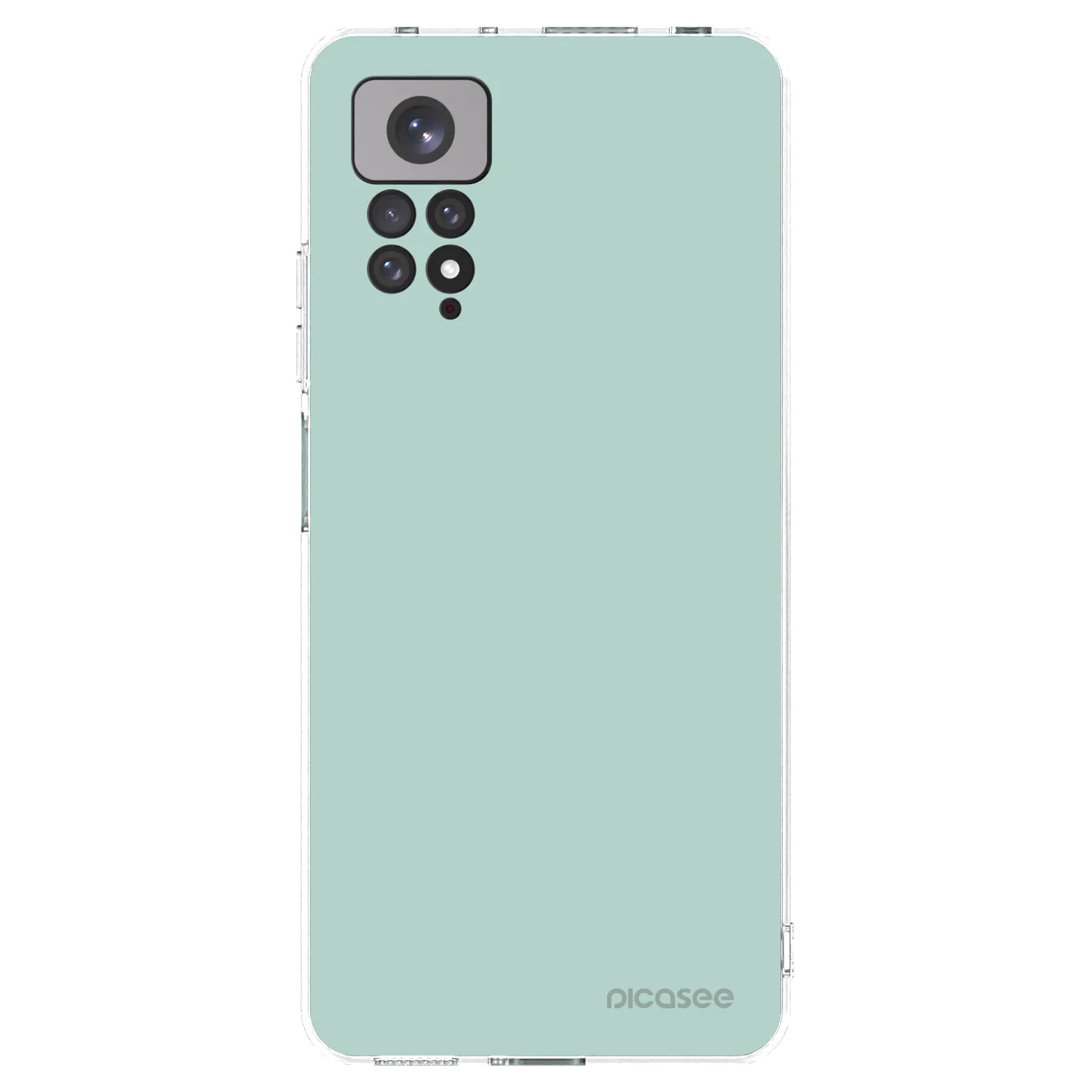 Picasee silikonowe przeźroczyste etui na Xiaomi Redmi Note 11S 4G - Pastel Charm