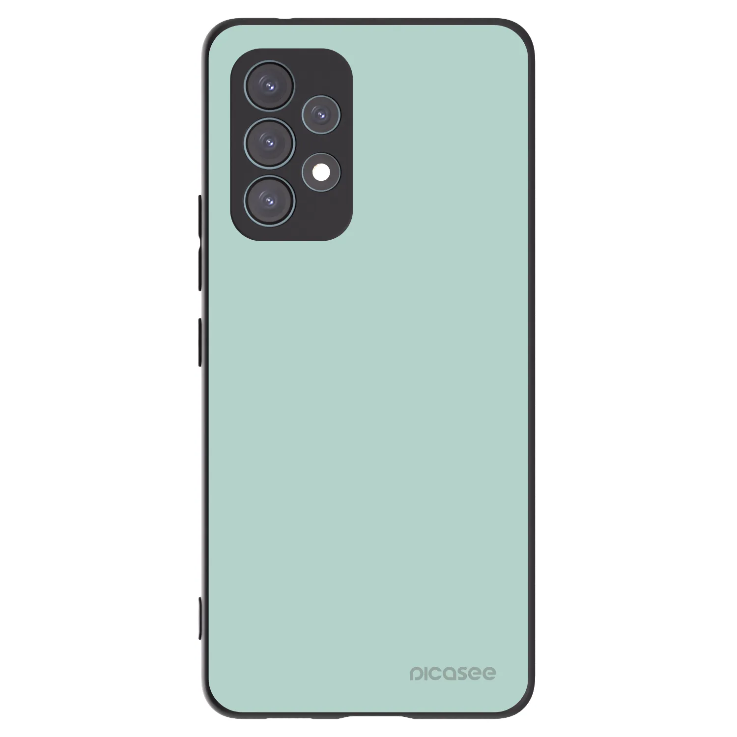 Picasee silikonowe czarne etui na Samsung Galaxy A53 5G A536 - Pastel Charm