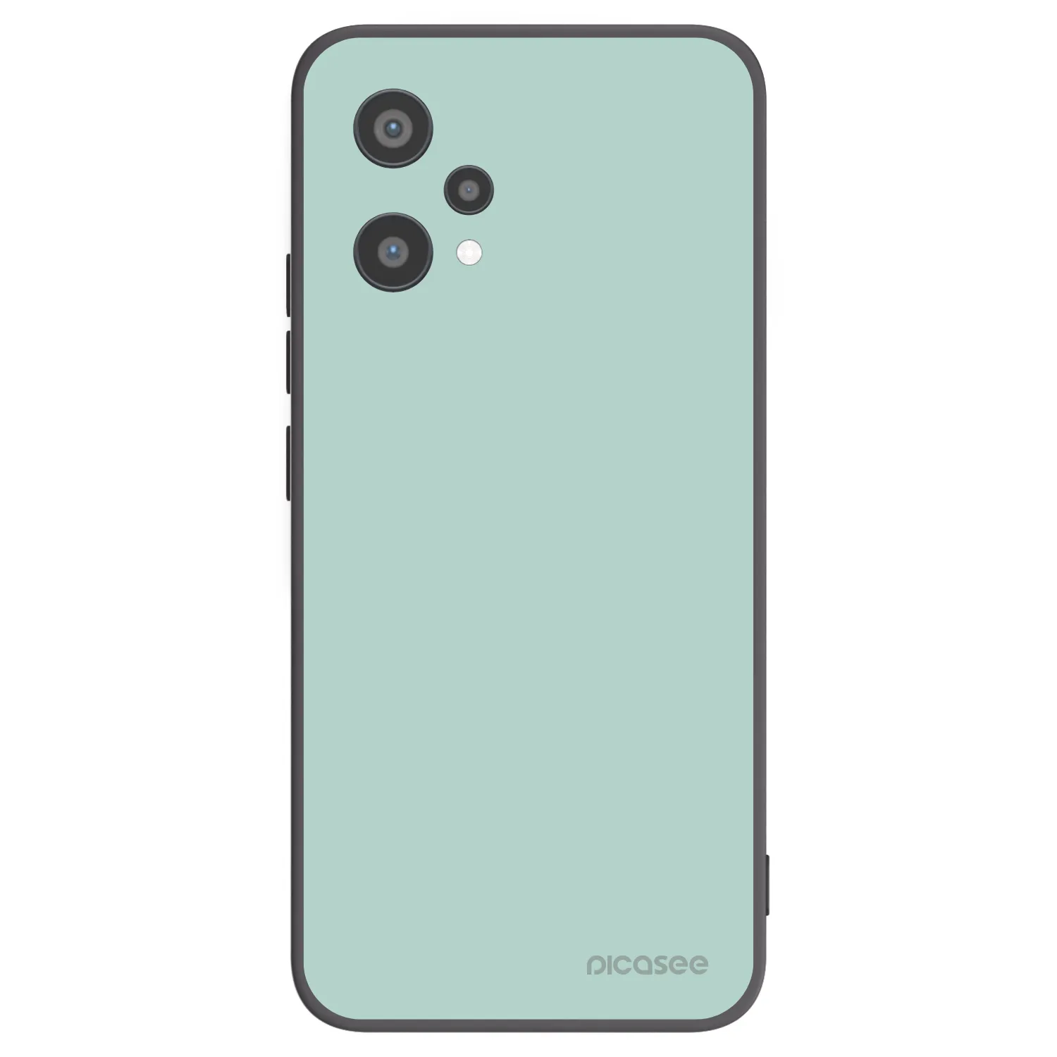 Picasee silikonowe czarne etui na Realme 9 Pro 5G - Pastel Charm