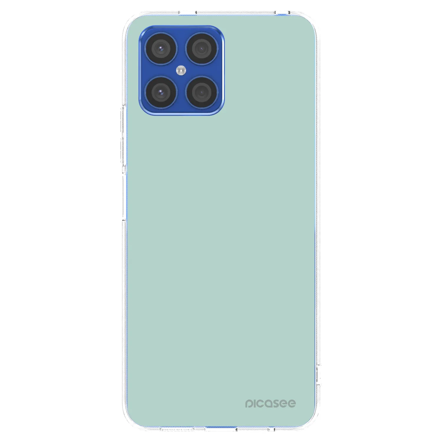 Picasee silikonowe przeźroczyste etui na Honor X8 4G - Pastel Charm