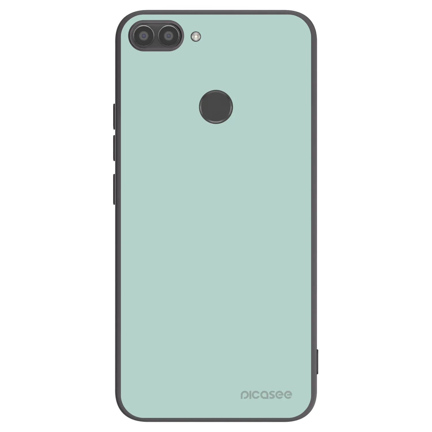 Picasee silikonowe czarne etui na Huawei P Smart - Pastel Charm