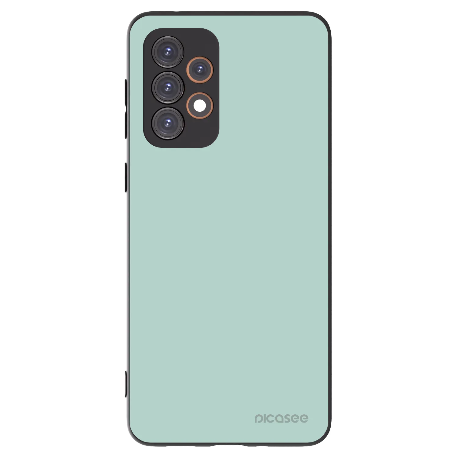 Picasee silikonowe czarne etui na Samsung Galaxy A33 5G A336 - Pastel Charm