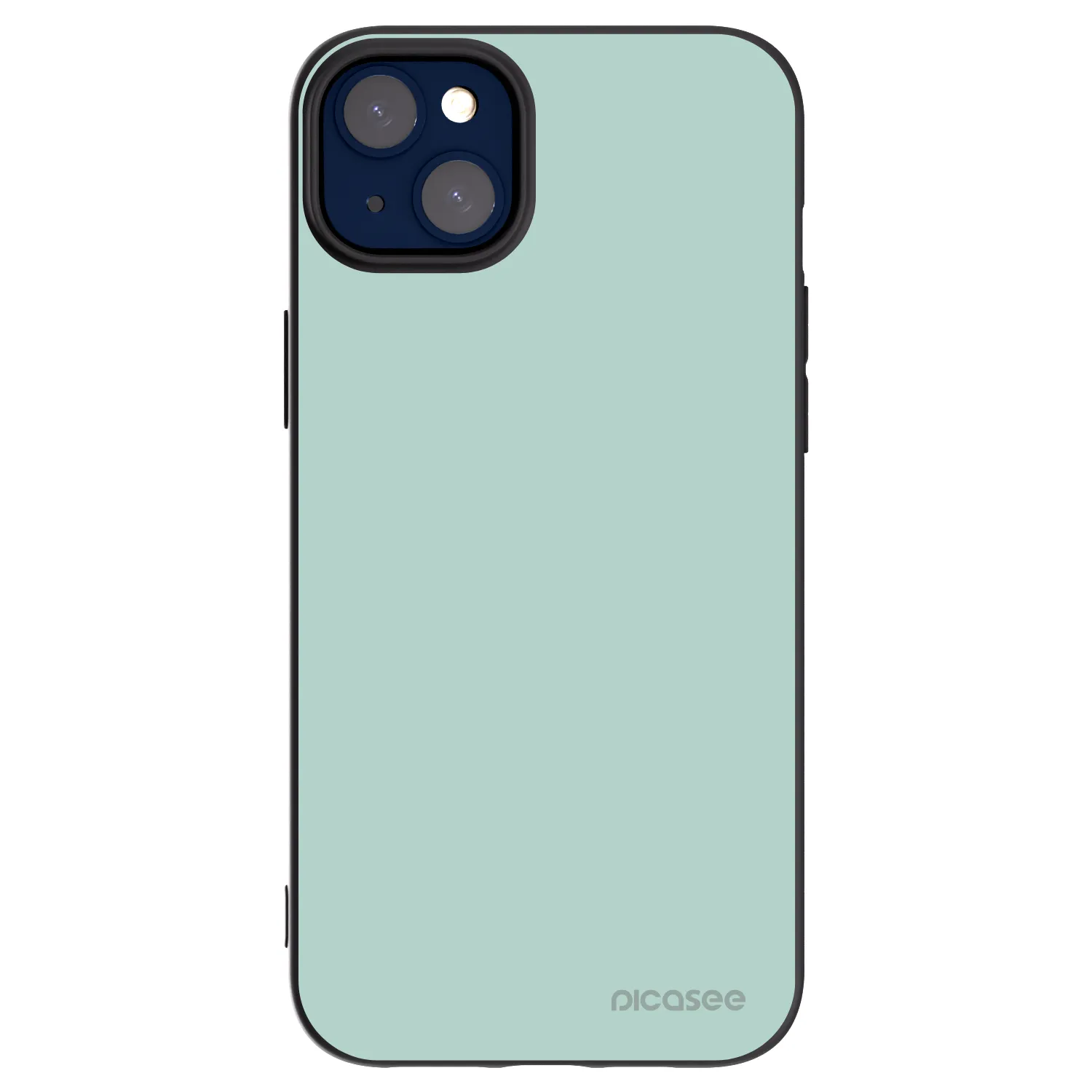 Picasee silikonowe czarne etui na Apple iPhone 14 Plus - Pastel Charm
