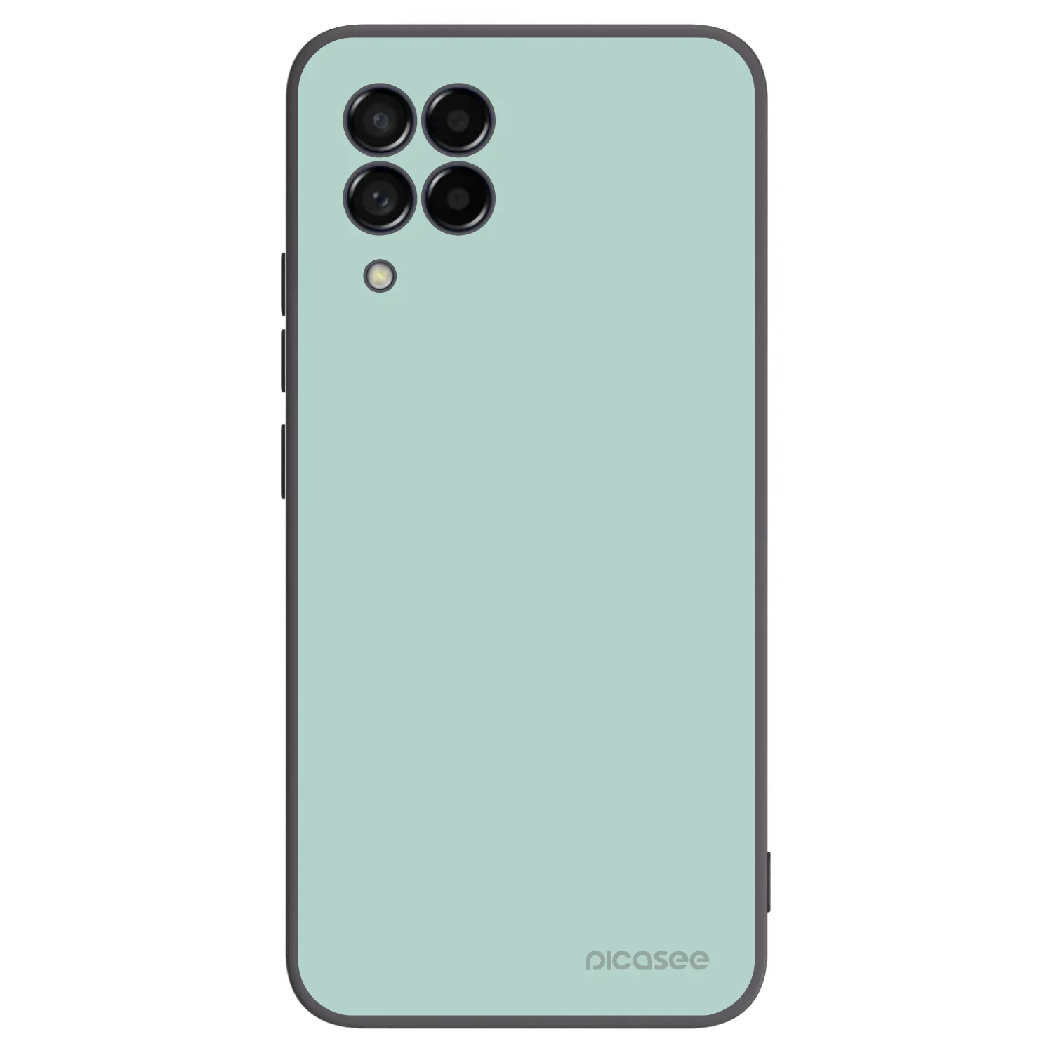 Picasee silikonowe czarne etui na Samsung Galaxy M53 5G - Pastel Charm