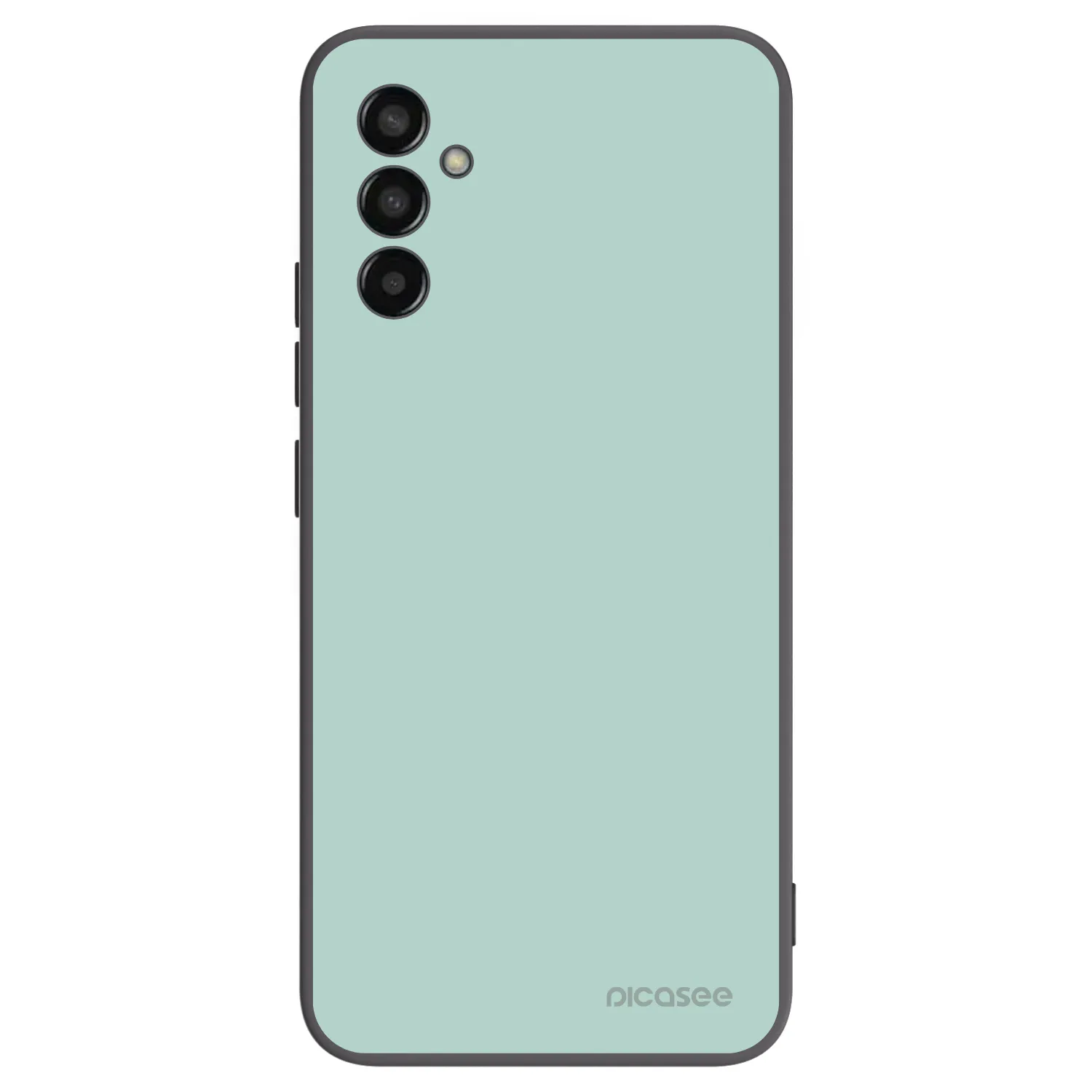 Picasee silikonowe czarne etui na Samsung Galaxy M13 M135F - Pastel Charm