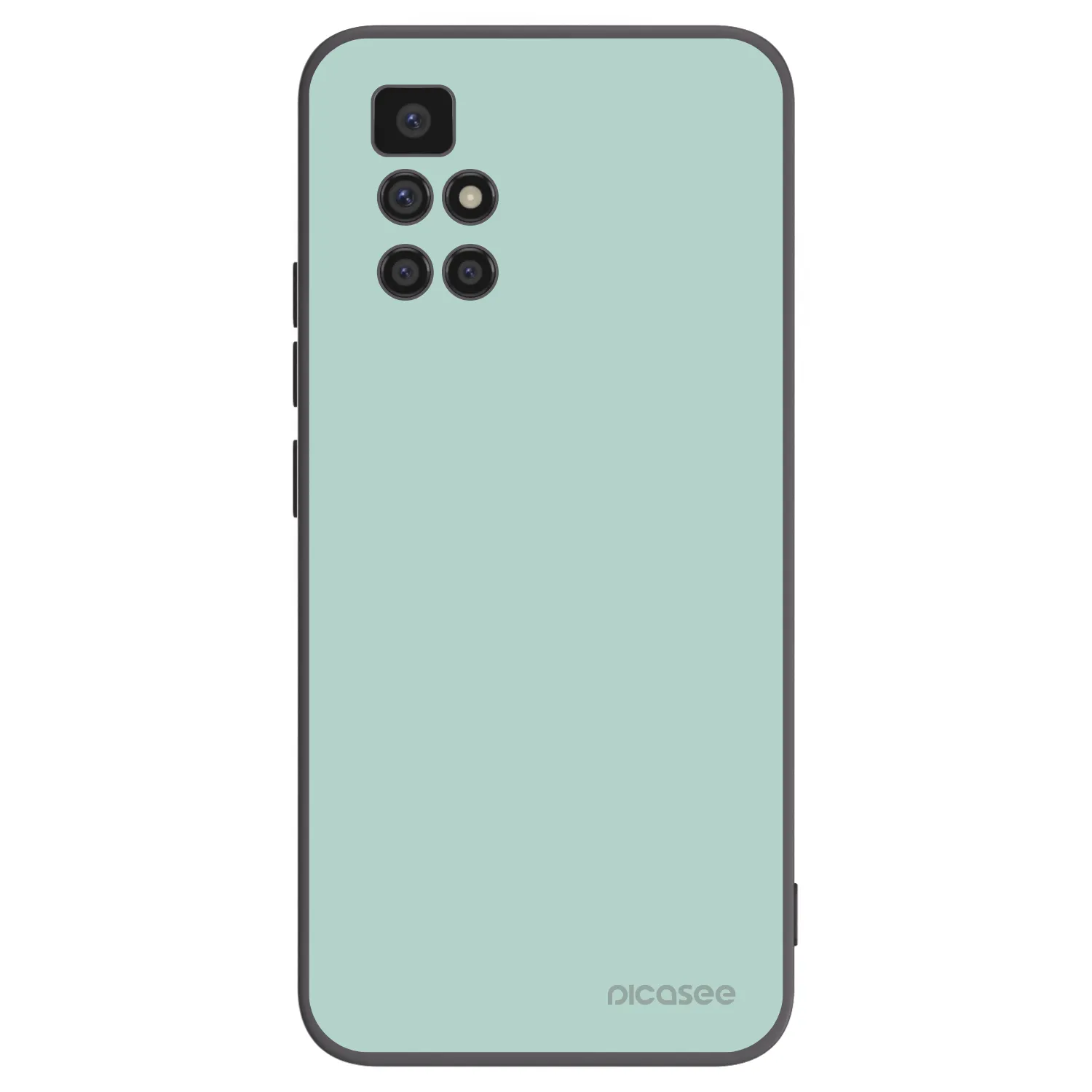 Picasee silikonowe czarne etui na Xiaomi Redmi 10 (2022) - Pastel Charm