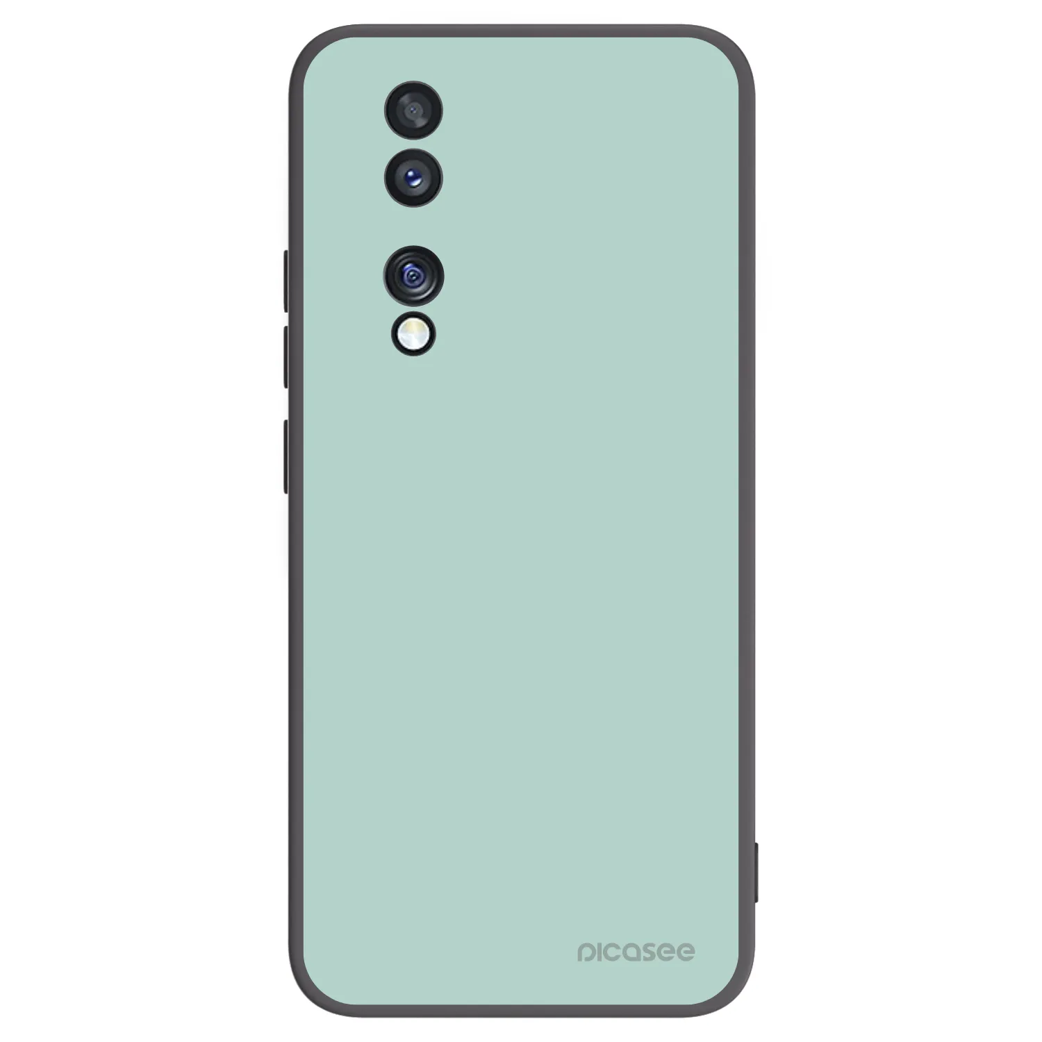 Picasee silikonowe czarne etui na Honor 70 - Pastel Charm