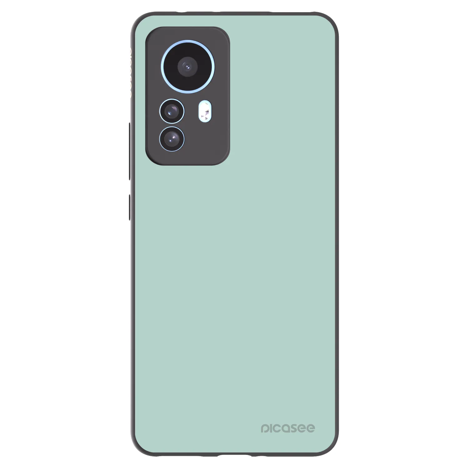 Picasee silikonowe czarne etui na Xiaomi 12T - Pastel Charm