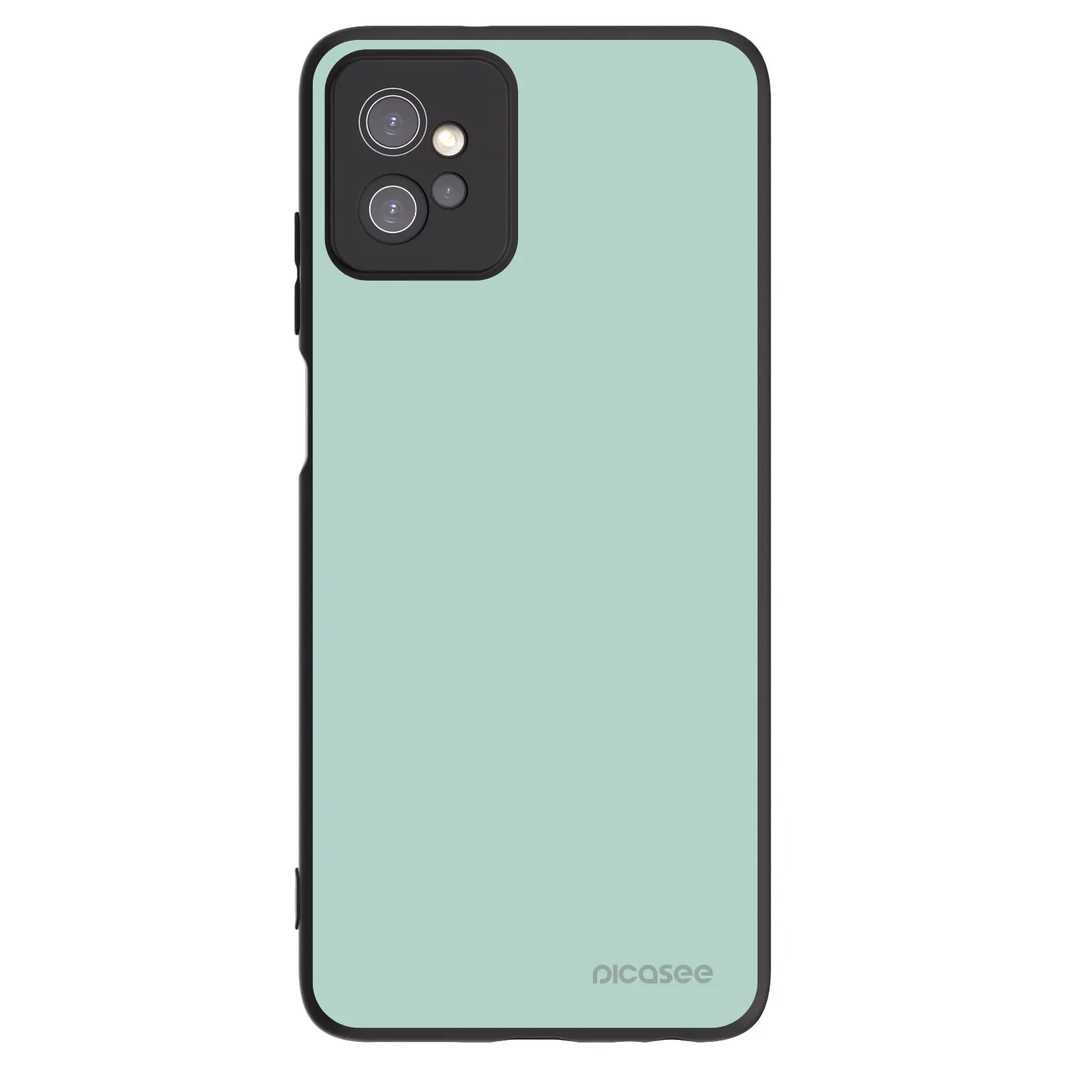 Picasee silikonowe czarne etui na Motorola Moto G32 - Pastel Charm