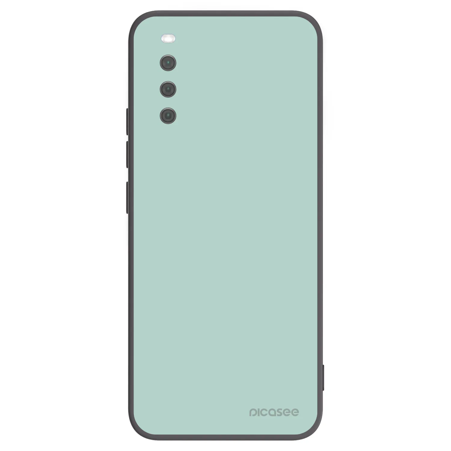 Picasee silikonowe czarne etui na Sony Xperia 10 III - Pastel Charm
