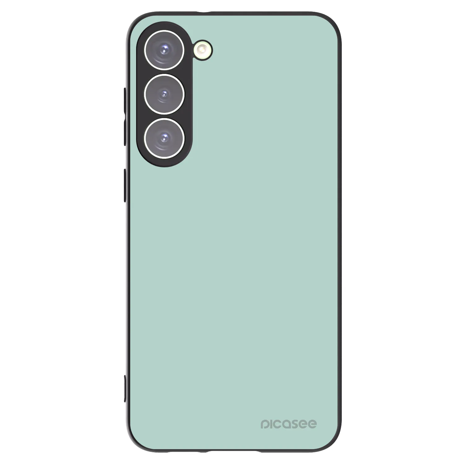Picasee silikonowe czarne etui na Samsung Galaxy S23+ 5G - Pastel Charm