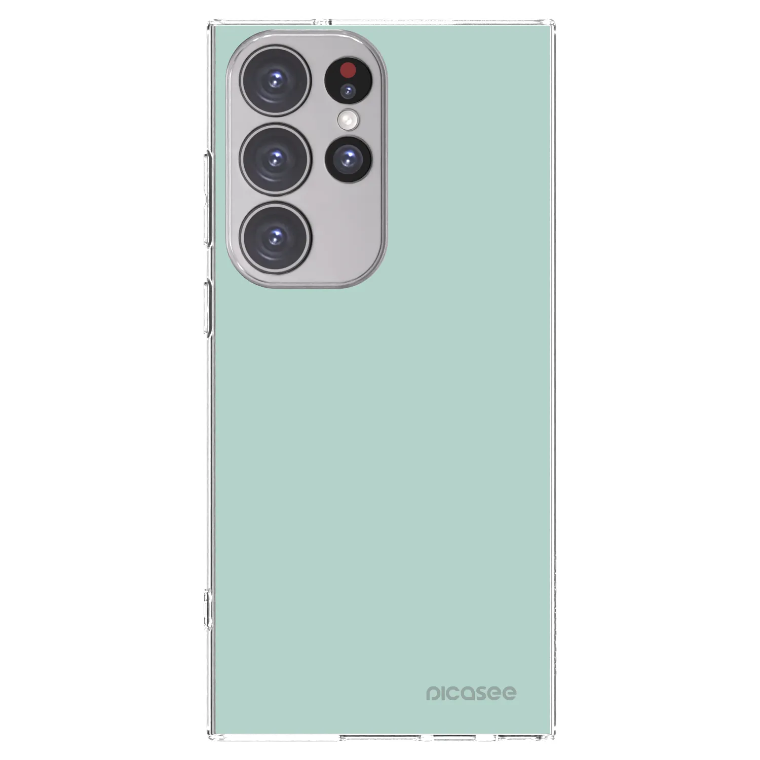 Picasee silikonowe przeźroczyste etui na Samsung Galaxy S23 Ultra 5G - Pastel Charm