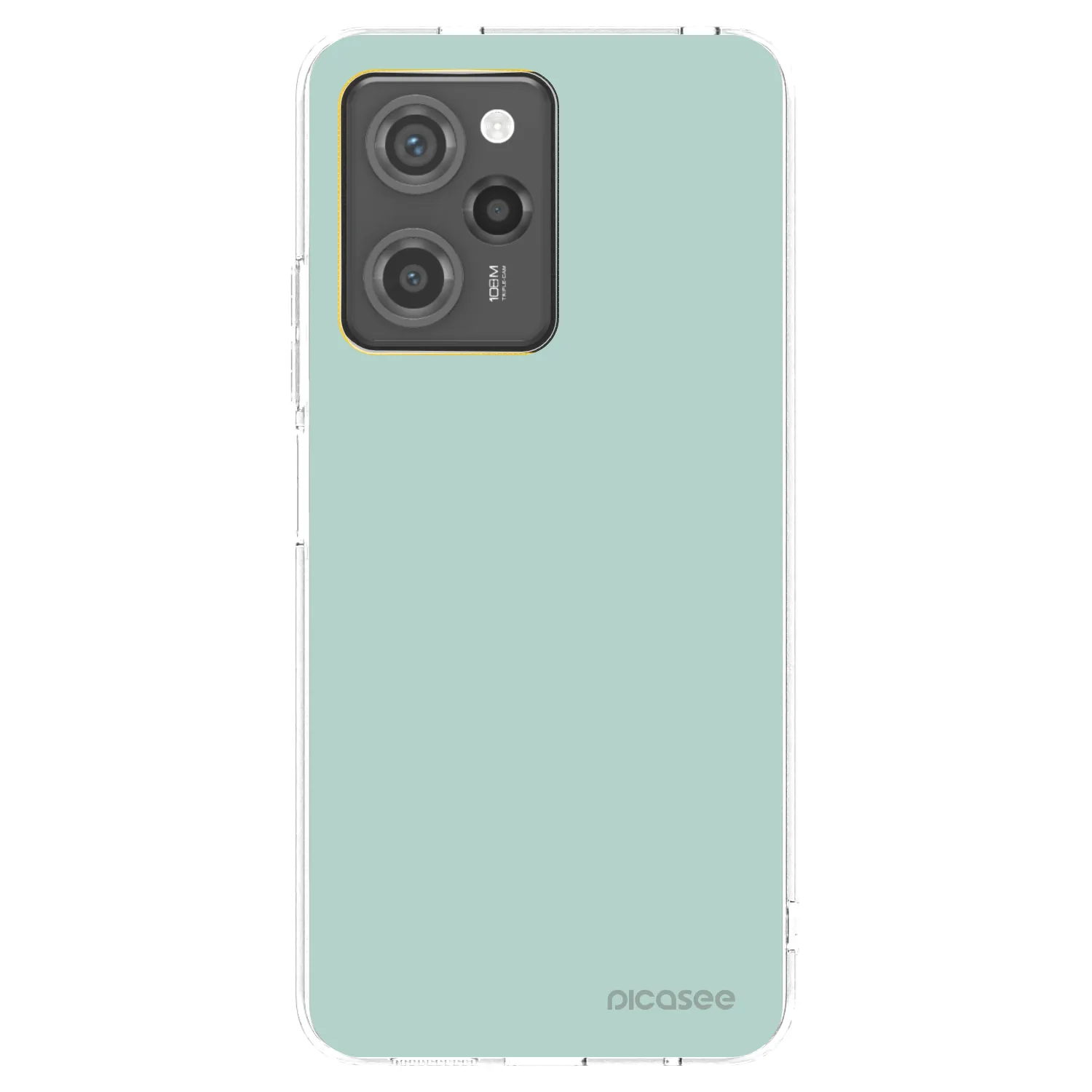 Picasee silikonowe czarne etui na Xiaomi Poco X5 Pro - Pastel Charm