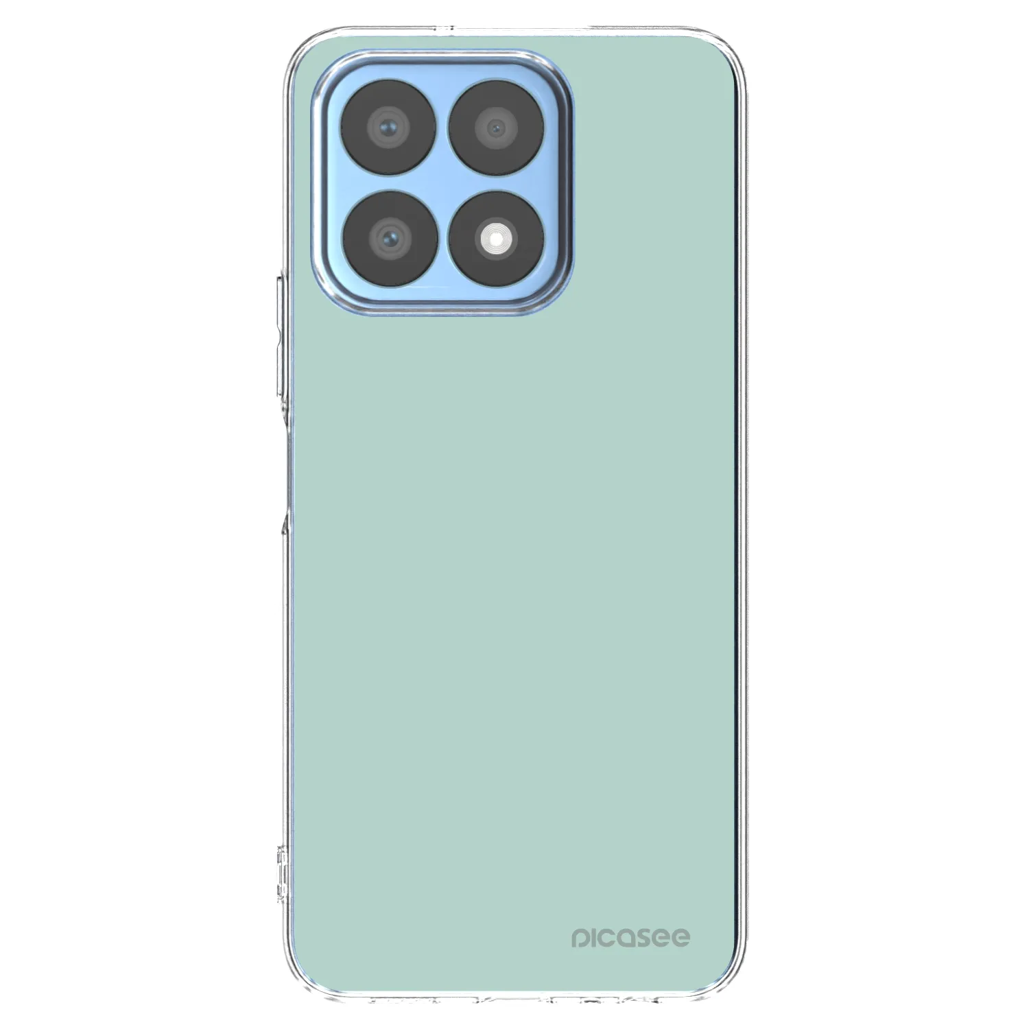 Picasee silikonowe przeźroczyste etui na Honor X8a - Pastel Charm
