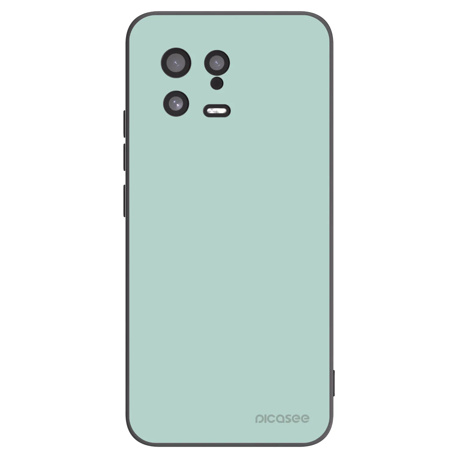 Picasee silikonowe czarne etui na Xiaomi 13 - Pastel Charm