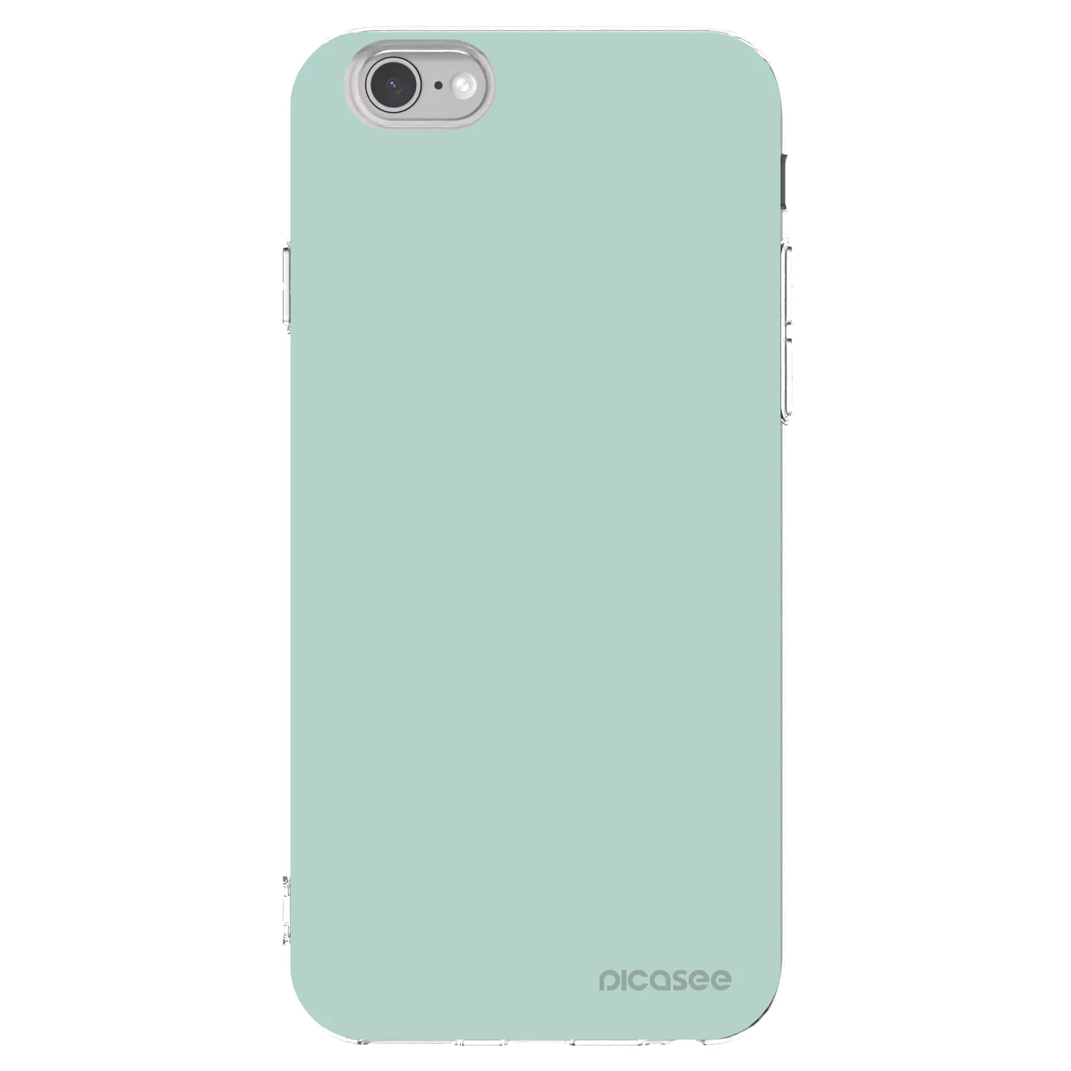 Picasee silikonowe przeźroczyste etui na Apple iPhone 6/6S - Pastel Charm