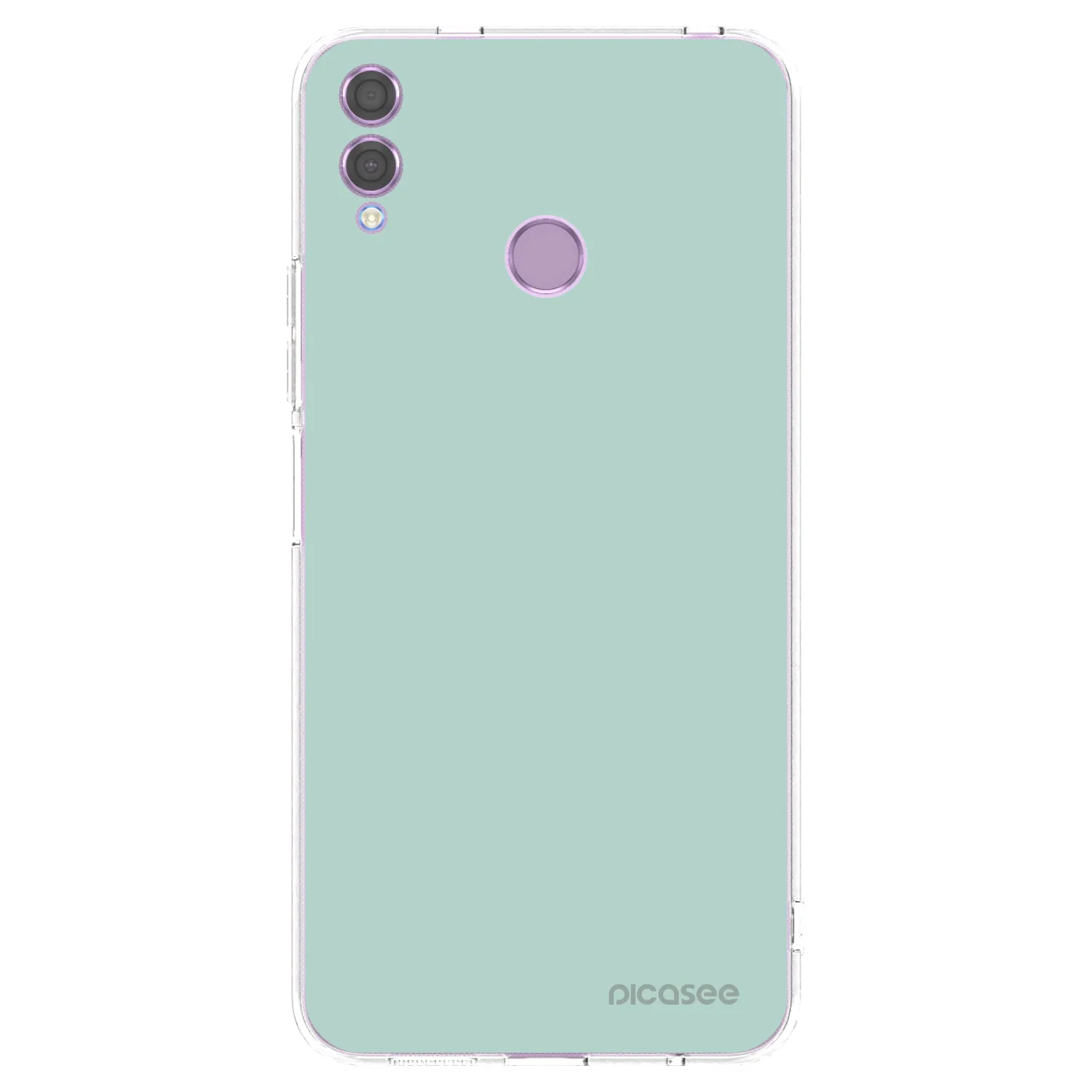 Picasee silikonowe przeźroczyste etui na Honor 8X - Pastel Charm