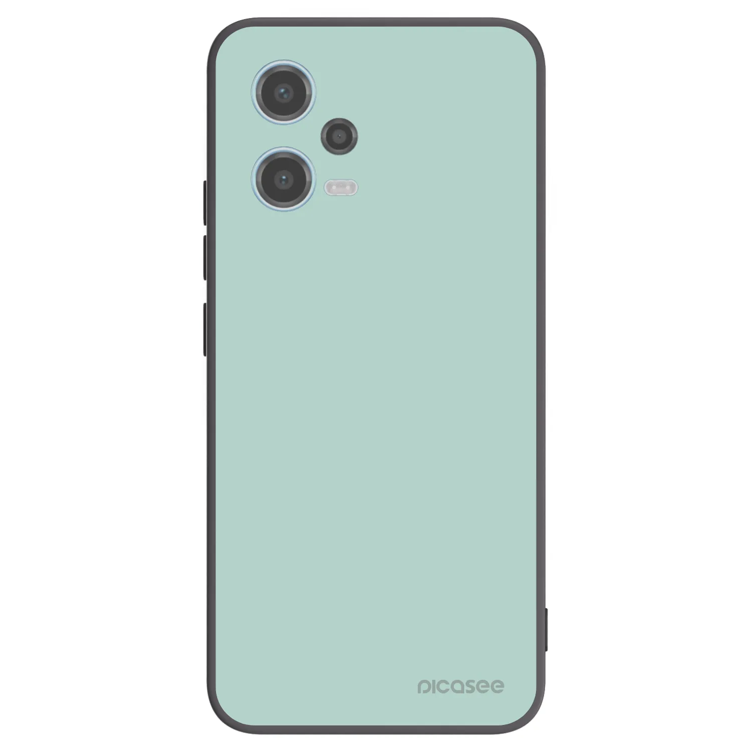 Picasee silikonowe czarne etui na Xiaomi Redmi Note 12 5G - Pastel Charm