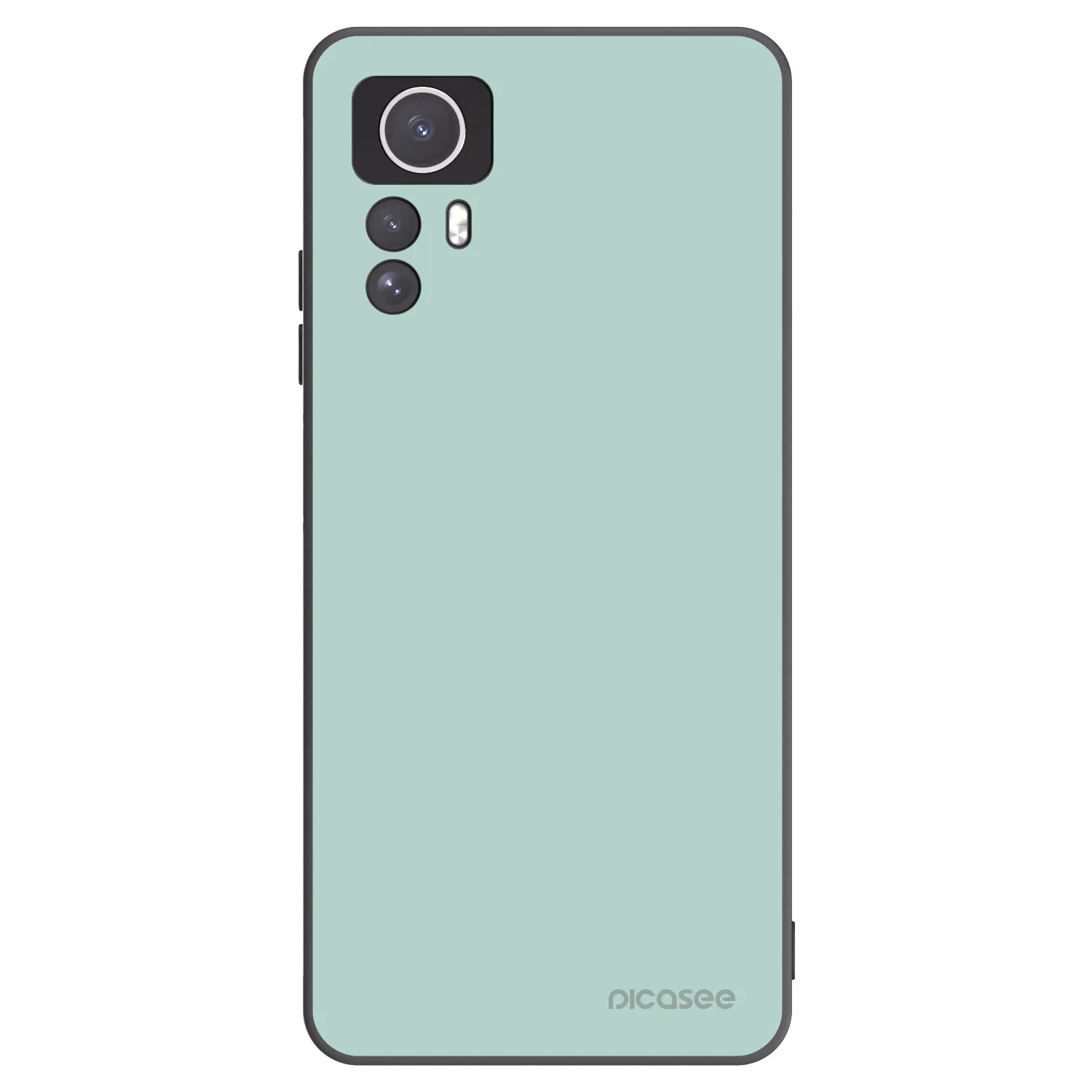 Picasee silikonowe czarne etui na Xiaomi Redmi Note 12S - Pastel Charm
