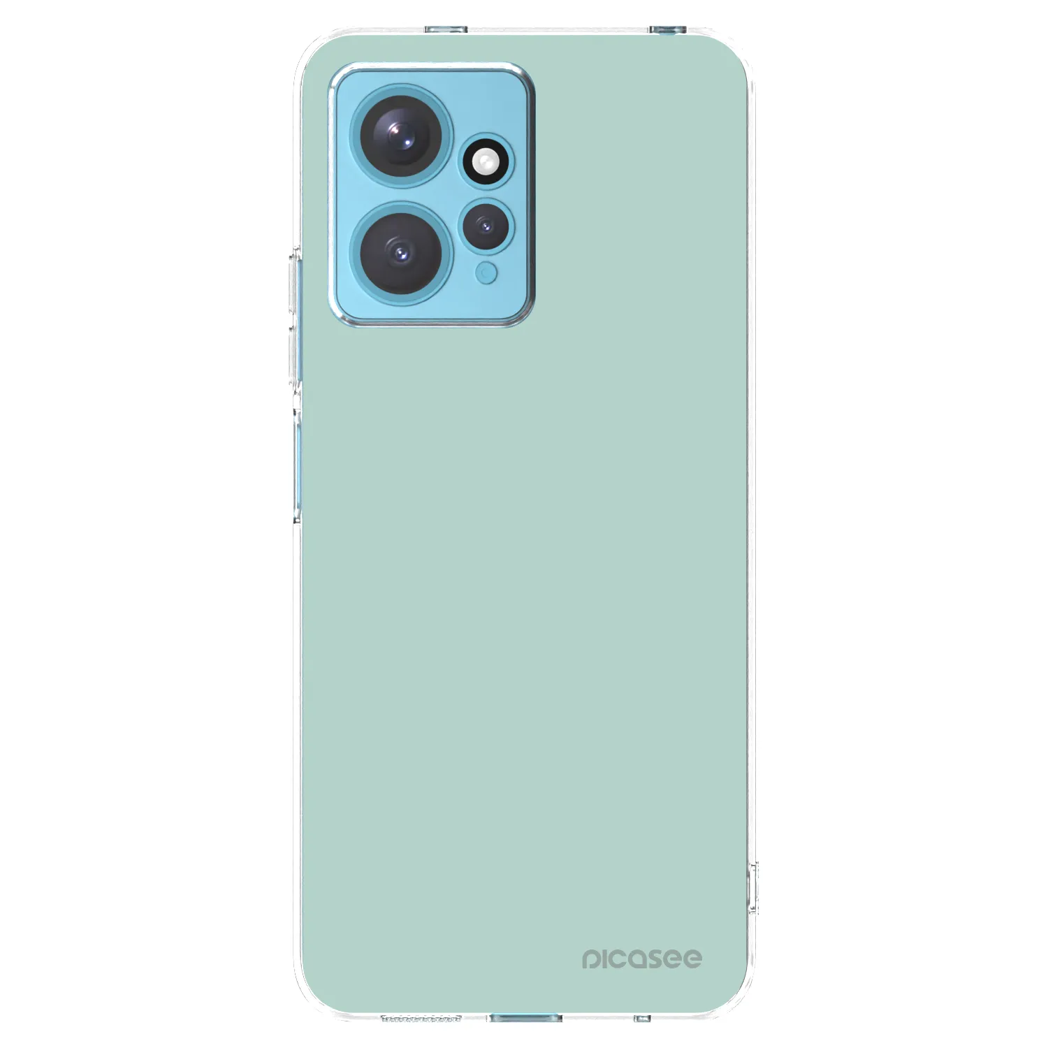 Picasee silikonowe przeźroczyste etui na Xiaomi Redmi Note 12 4G - Pastel Charm