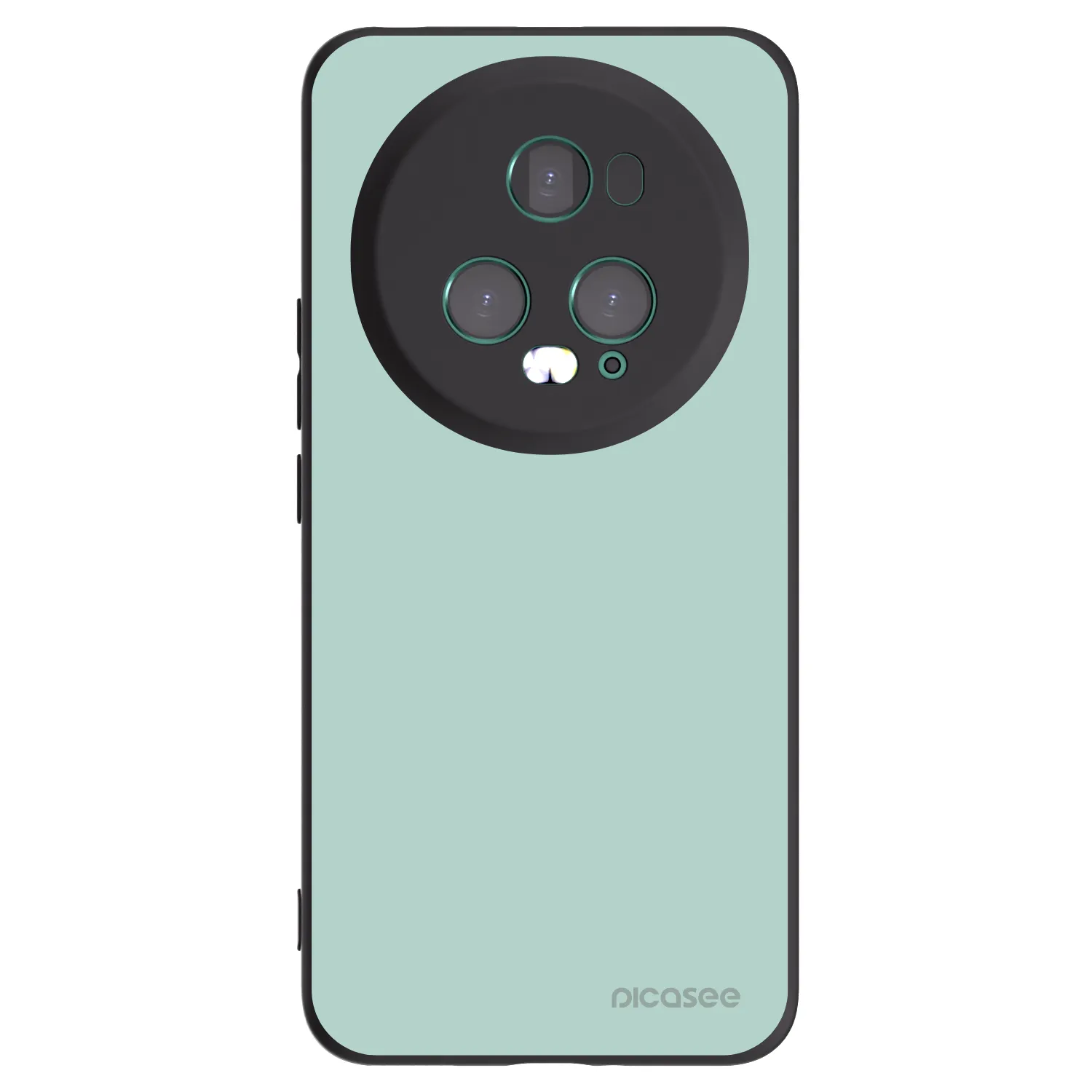 Picasee silikonowe czarne etui na Honor Magic5 Pro - Pastel Charm