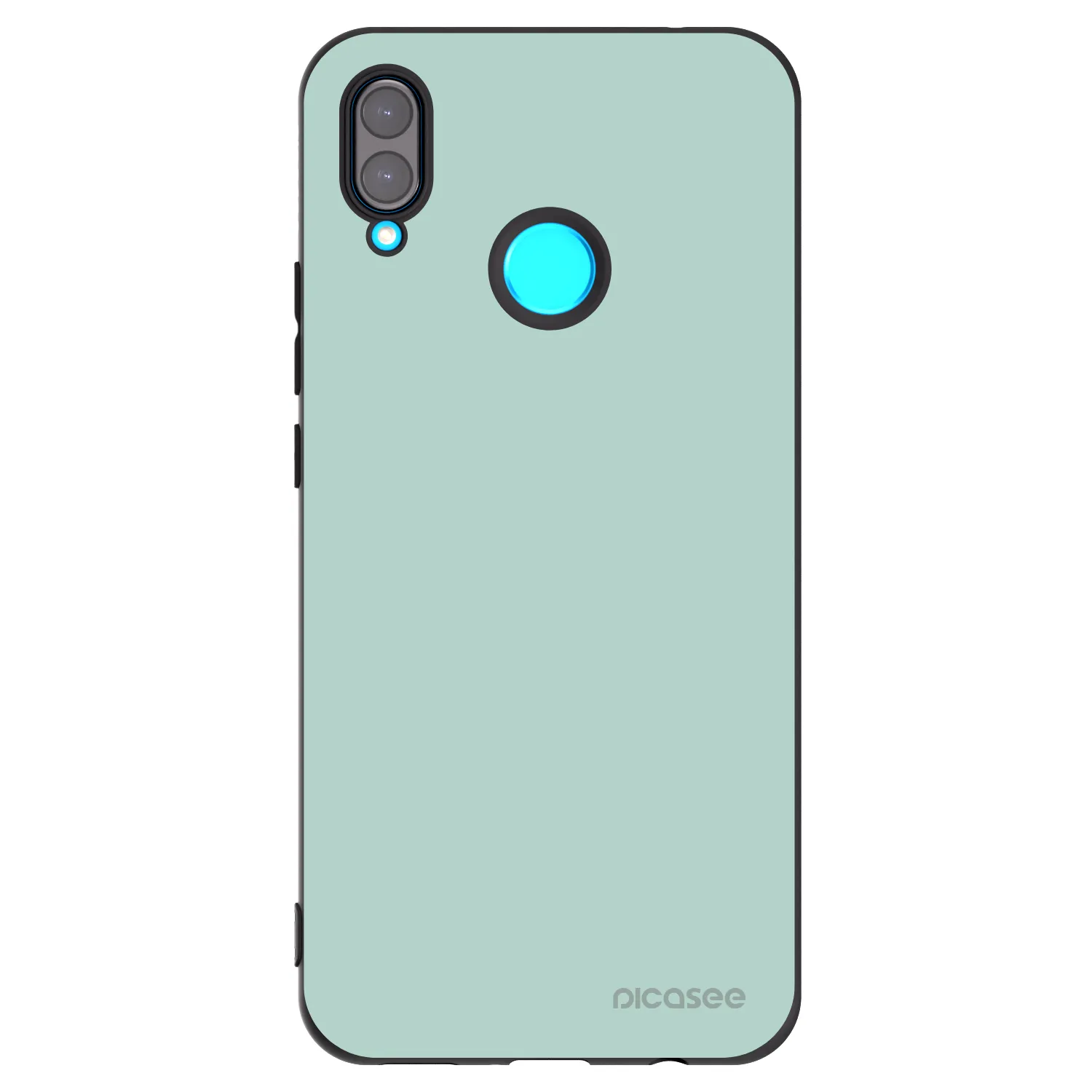 Picasee silikonowe czarne etui na Huawei Nova 3i - Pastel Charm