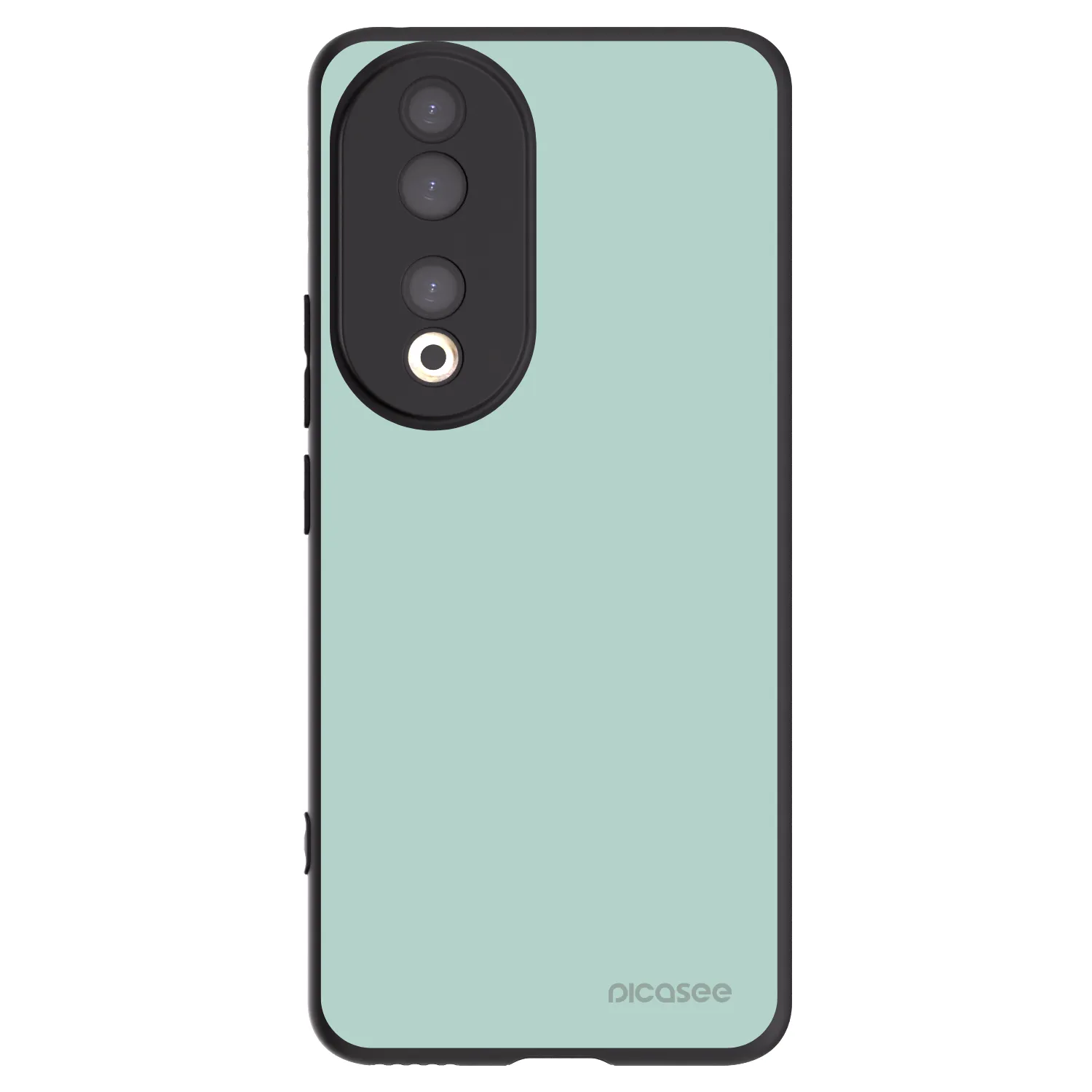 Picasee silikonowe czarne etui na Honor 90 5G - Pastel Charm