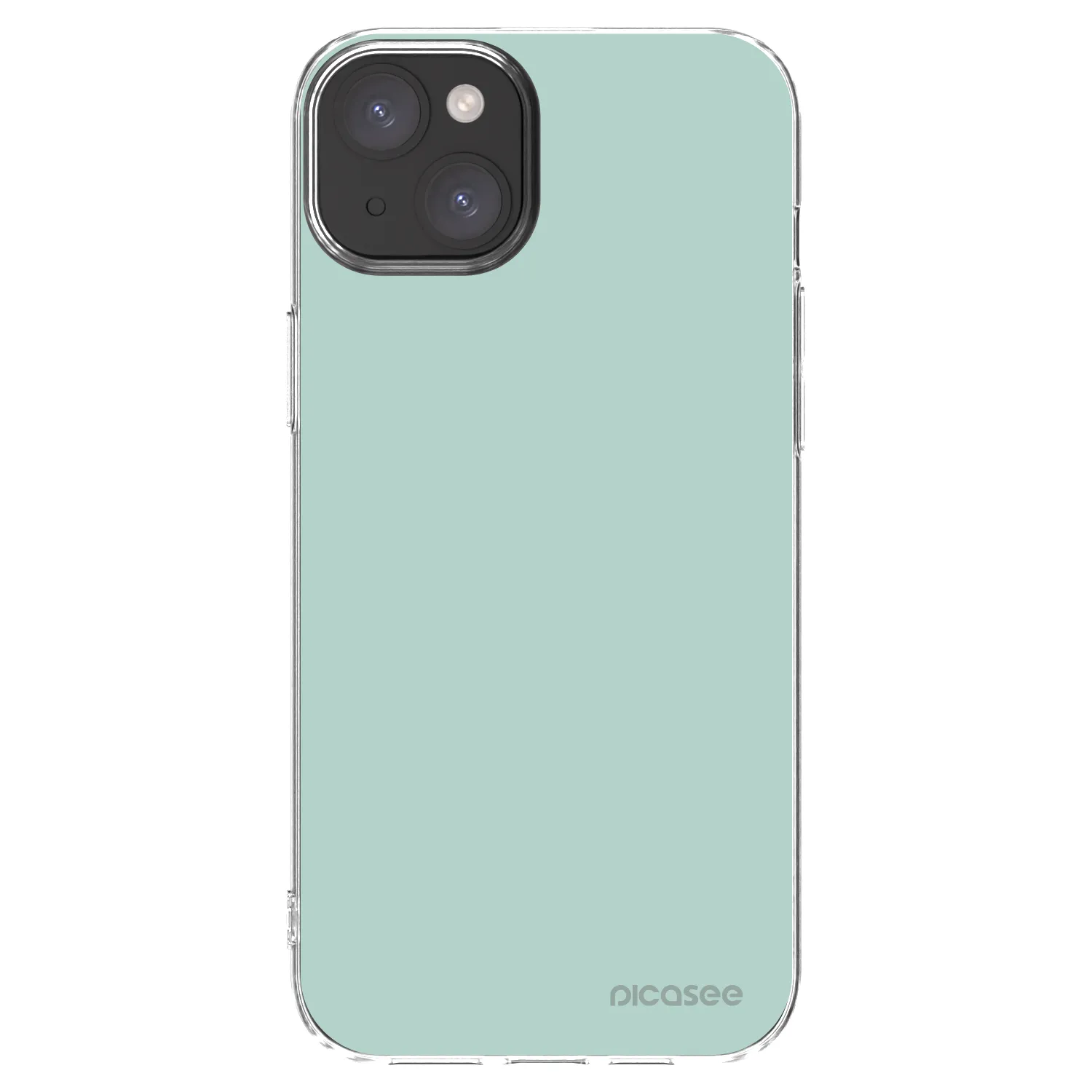 Picasee silikonowe przeźroczyste etui na Apple iPhone 15 Plus - Pastel Charm