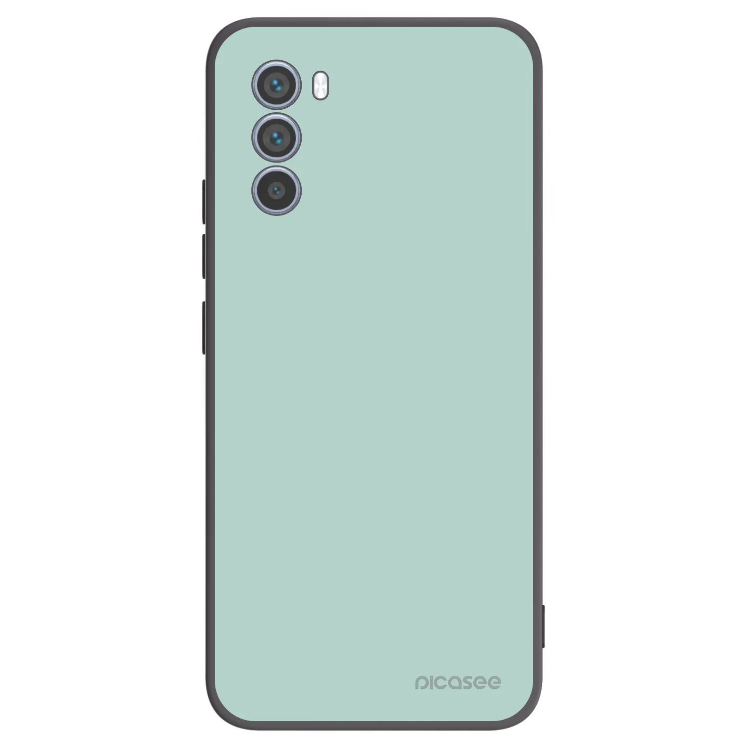 Picasee silikonowe czarne etui na Motorola Moto G62 - Pastel Charm