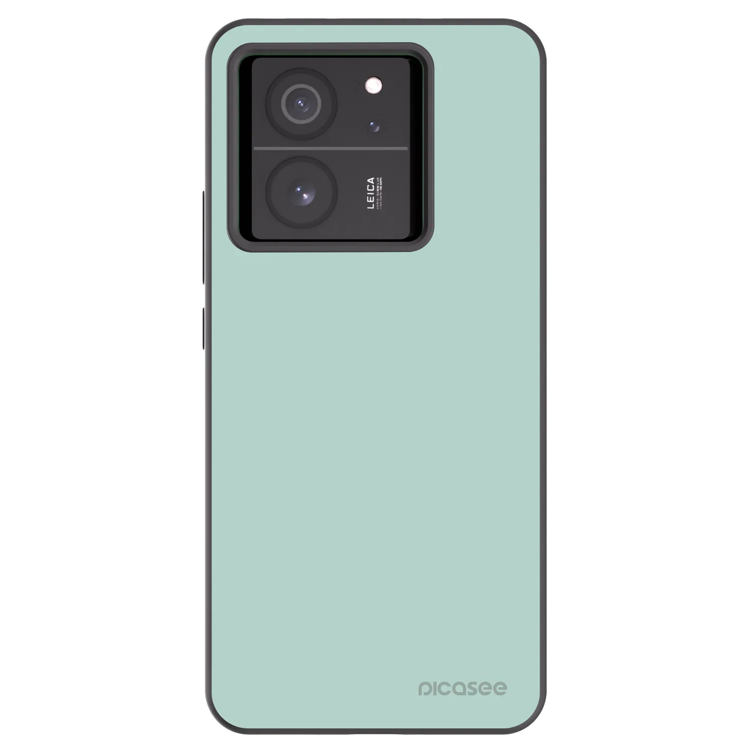 Picasee silikonowe czarne etui na Xiaomi 13T - Pastel Charm