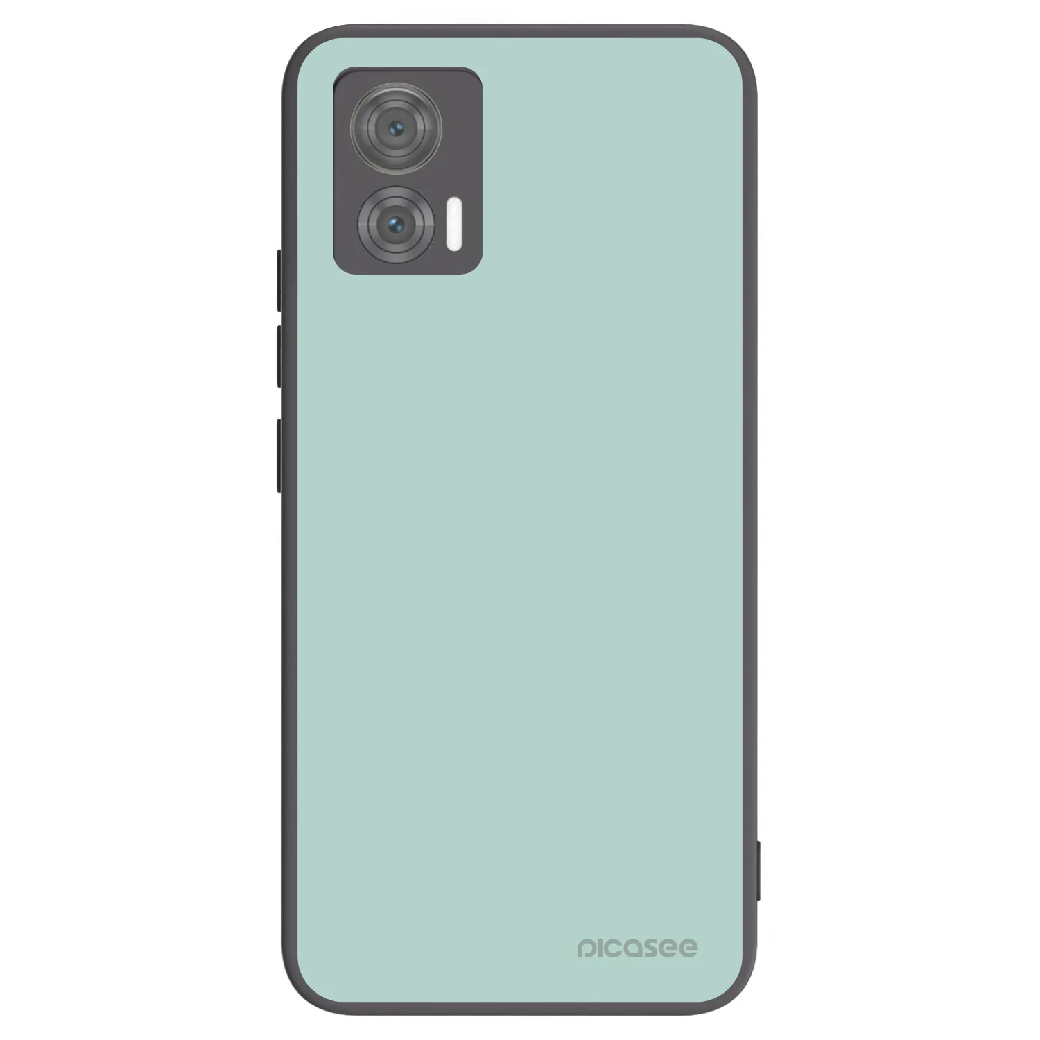 Picasee silikonowe czarne etui na Motorola Edge 30 Neo - Pastel Charm