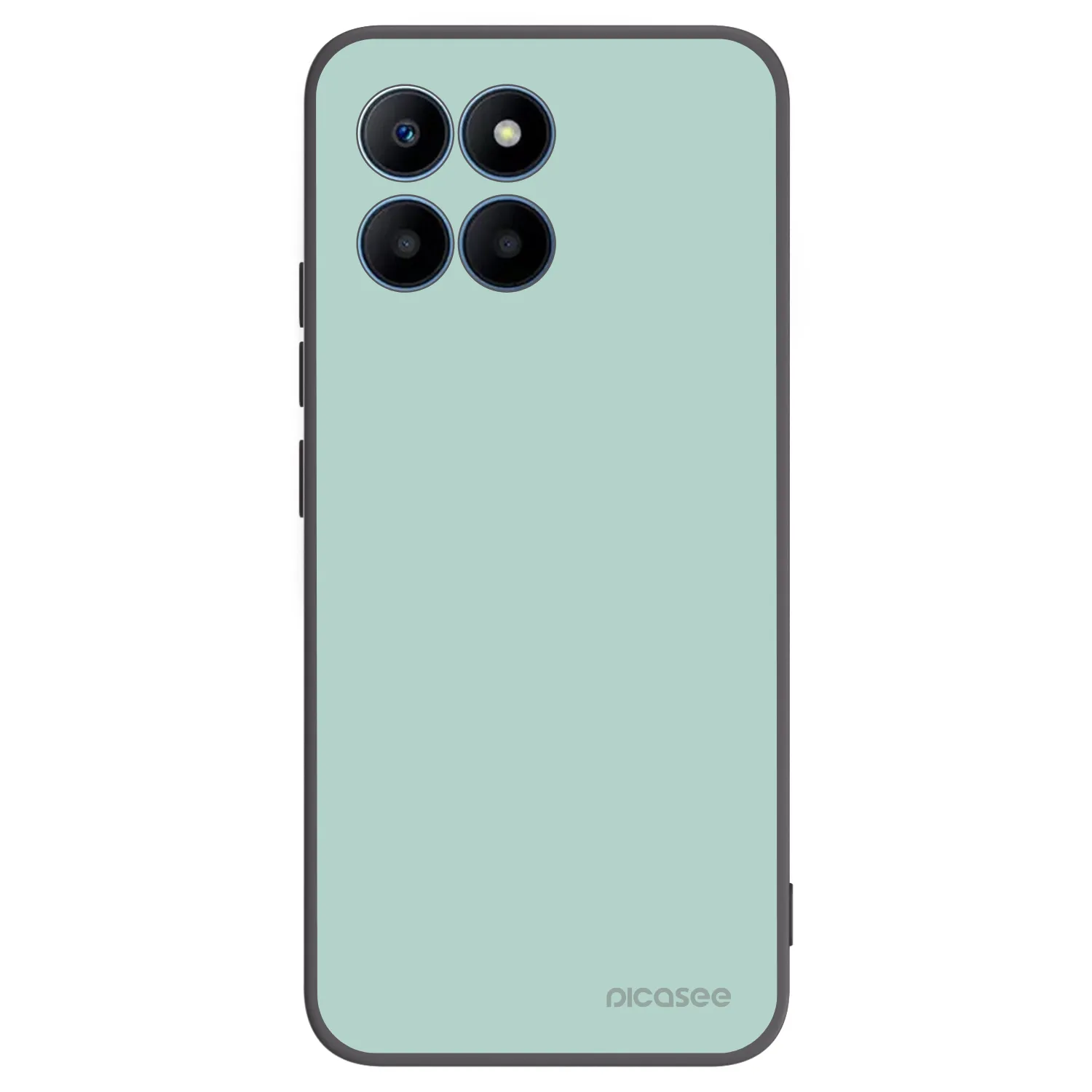 Picasee silikonowe czarne etui na Honor 70 Lite - Pastel Charm