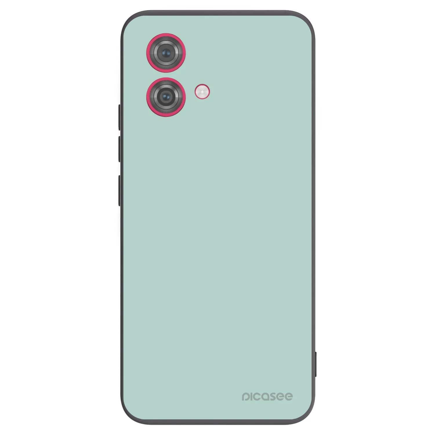 Picasee silikonowe czarne etui na Motorola Moto G84 5G - Pastel Charm