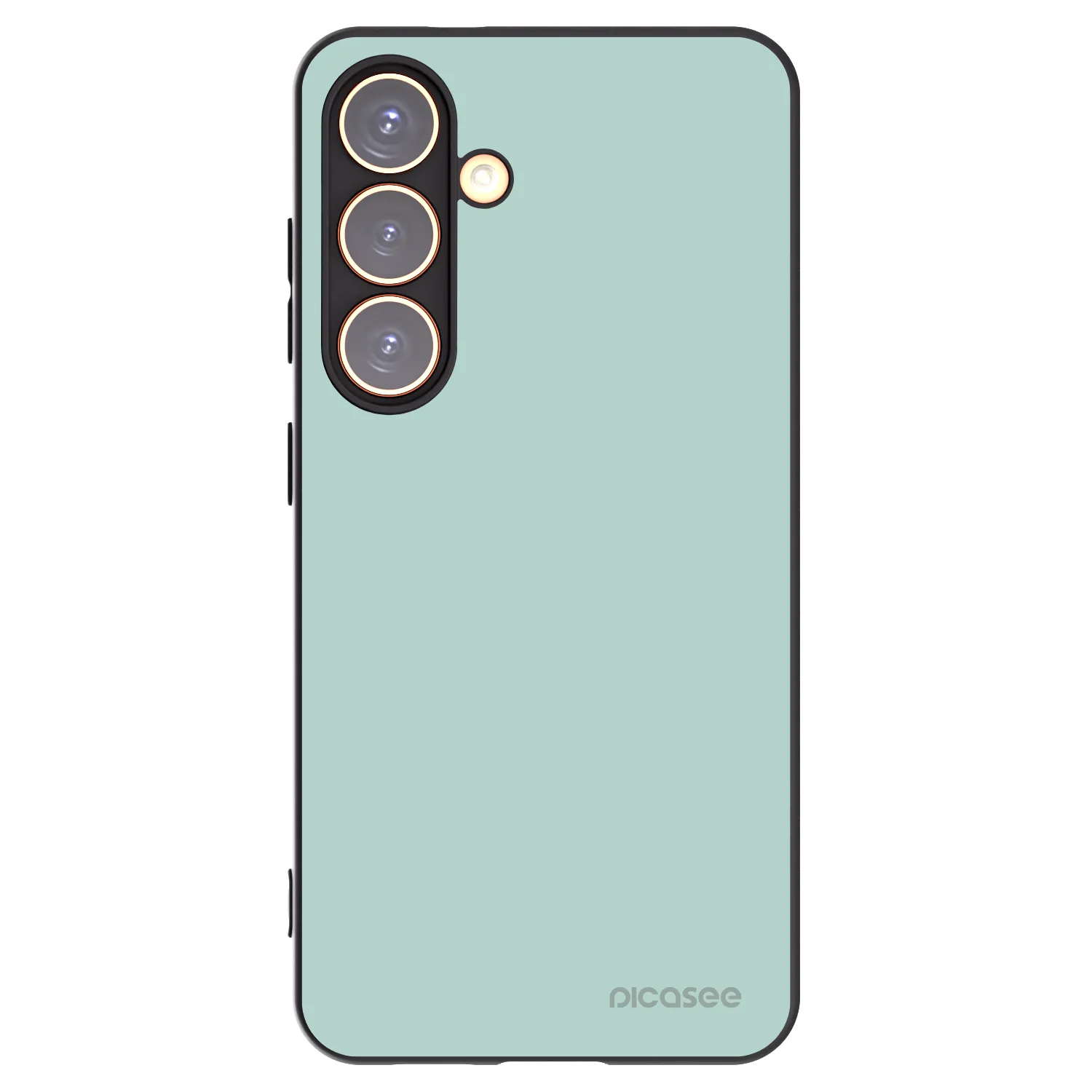 Picasee silikonowe czarne etui na Samsung Galaxy S24 S921B 5G - Pastel Charm