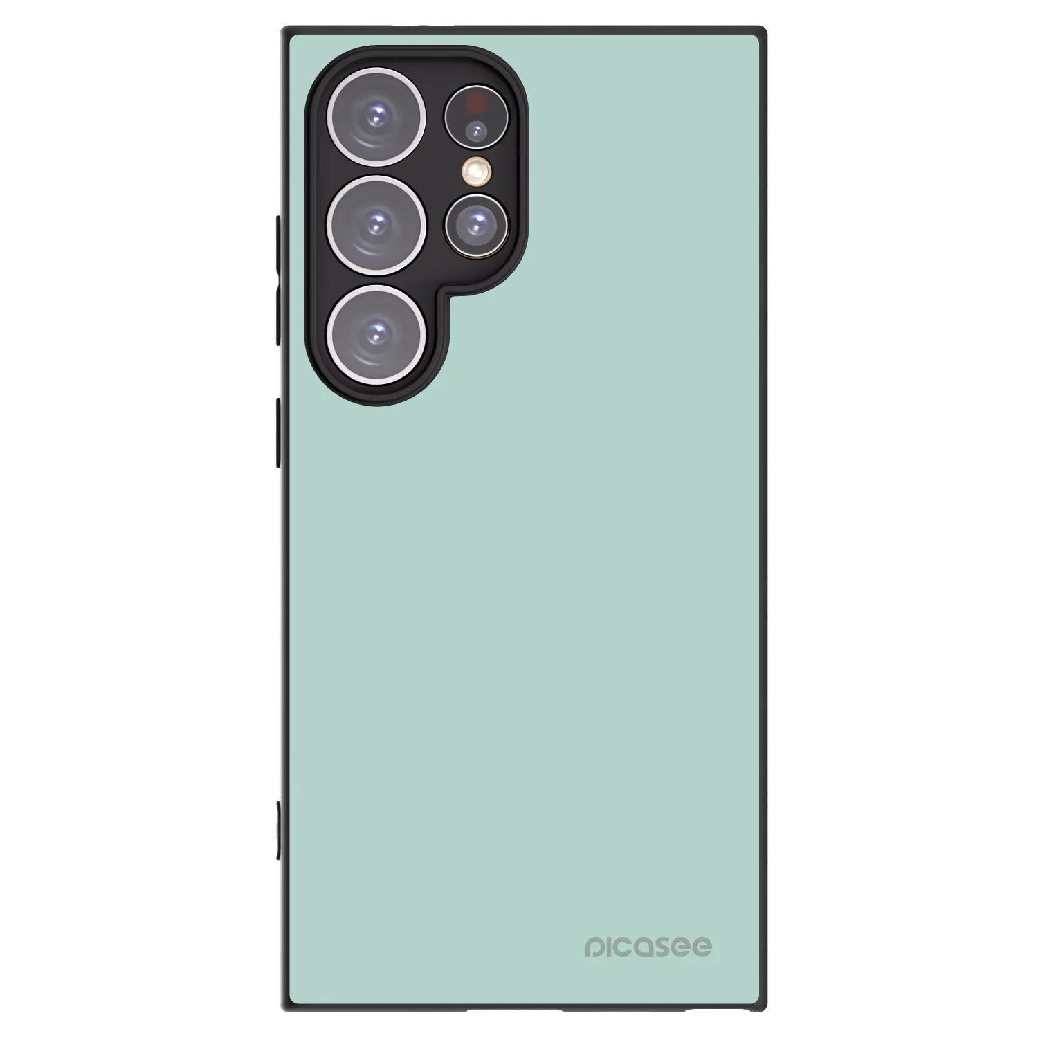 Picasee silikonowe czarne etui na Samsung Galaxy S24 Ultra S928B 5G - Pastel Charm
