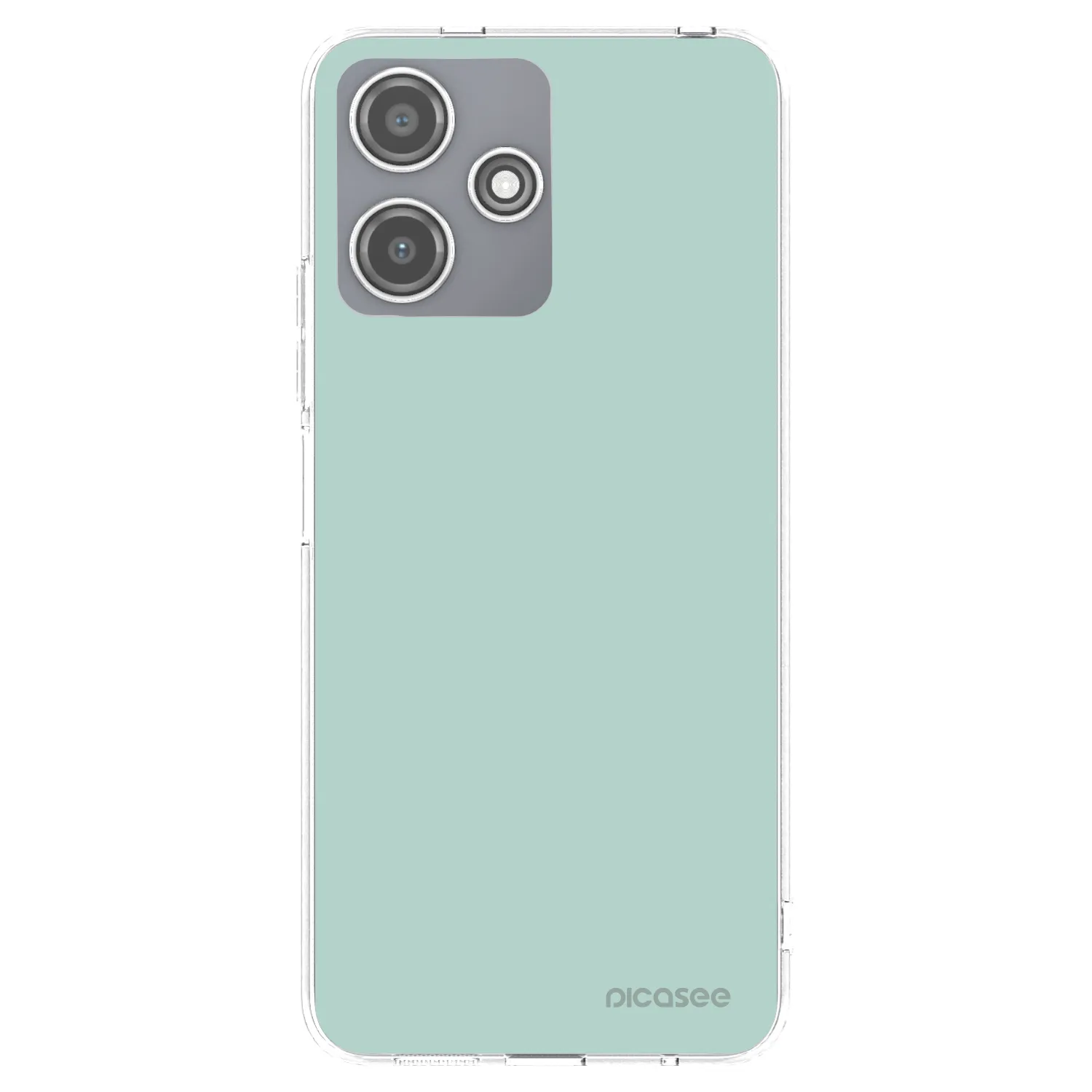 Picasee silikonowe przeźroczyste etui na Xiaomi Redmi 12 5G - Pastel Charm