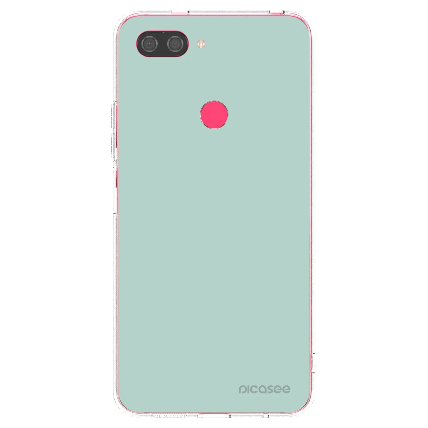Picasee silikonowe przeźroczyste etui na Xiaomi Mi 8 Lite - Pastel Charm