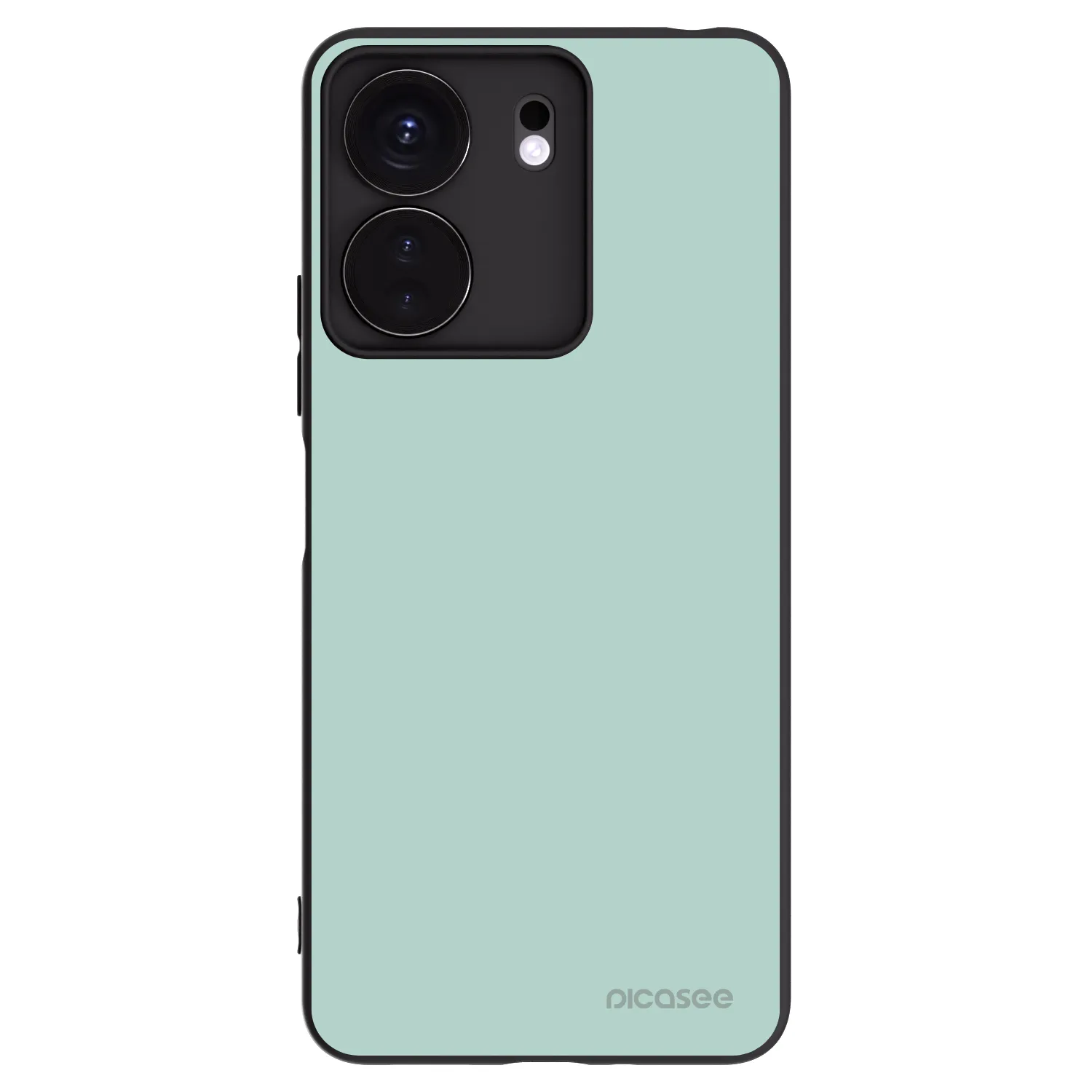 Picasee silikonowe czarne etui na Xiaomi Redmi 13C 4G - Pastel Charm