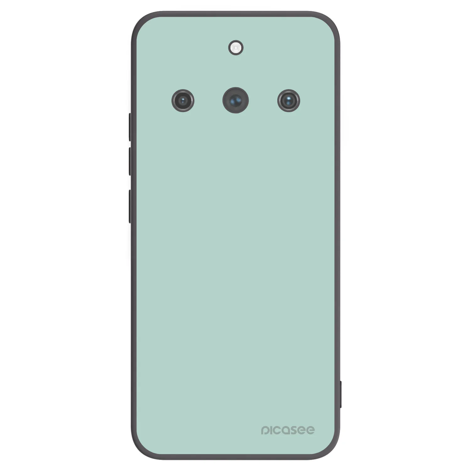 Picasee silikonowe czarne etui na Realme 11 Pro+ - Pastel Charm