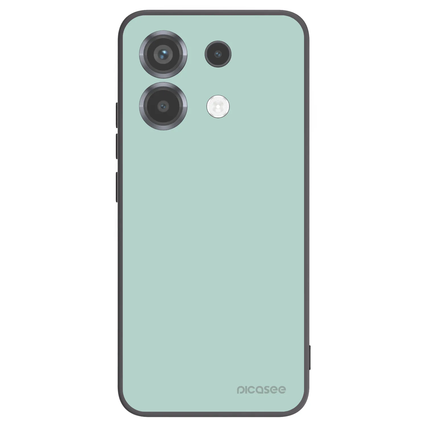 Picasee silikonowe czarne etui na Xiaomi Poco X6 - Pastel Charm