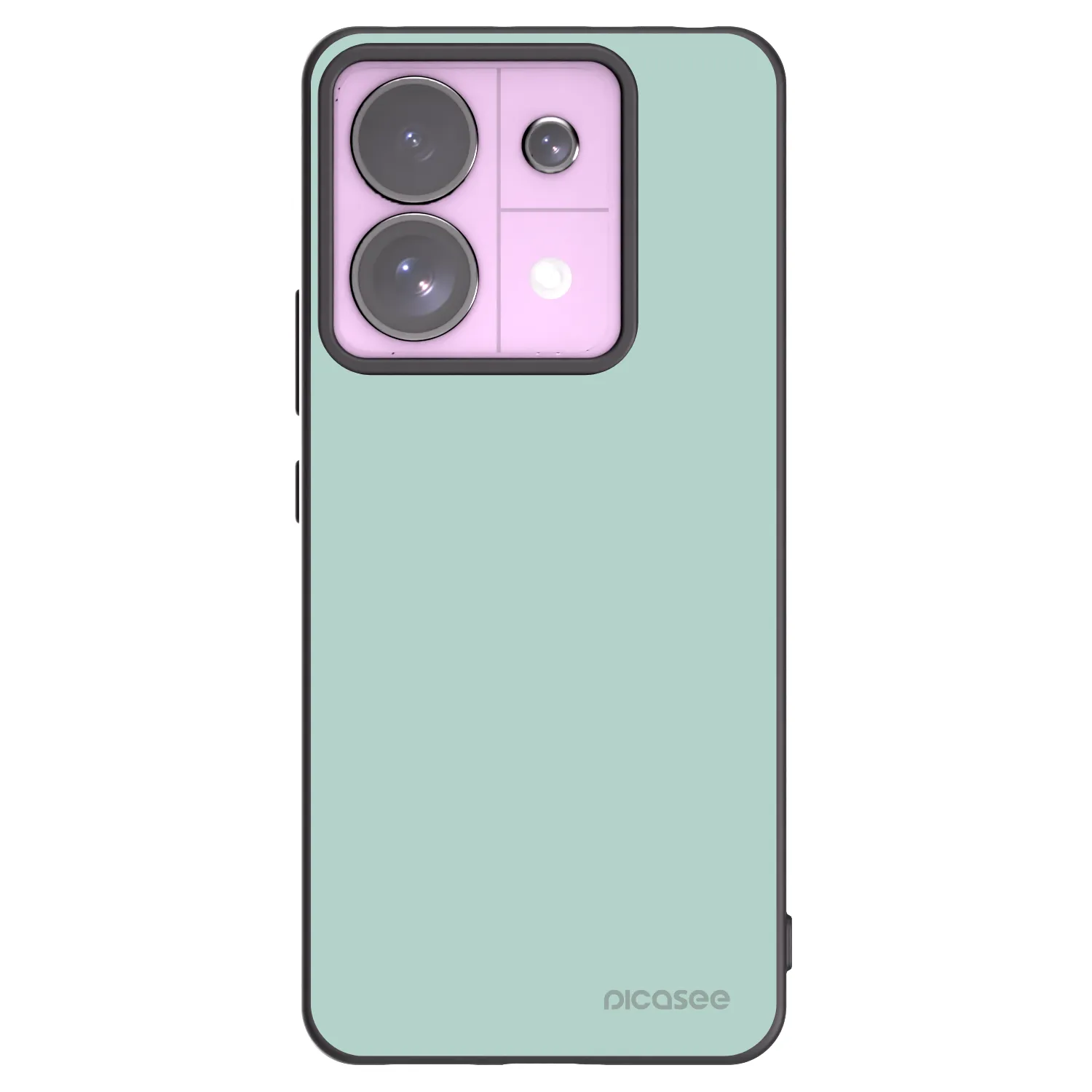 Picasee silikonowe czarne etui na Xiaomi Redmi Note 13 Pro 5G - Pastel Charm