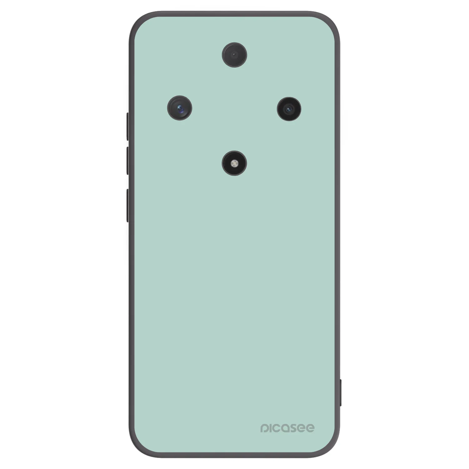 Picasee silikonowe czarne etui na Honor Magic6 Lite 5G - Pastel Charm