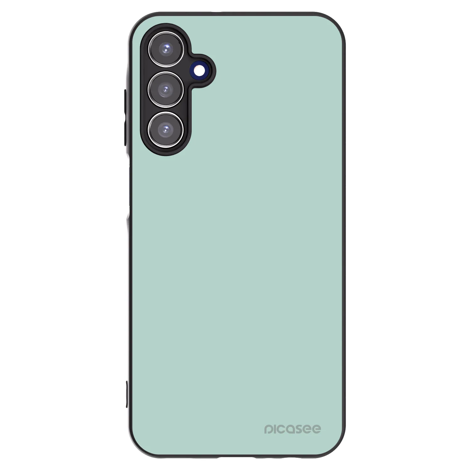 Picasee silikonowe czarne etui na Samsung Galaxy A15 A155F 4G - Pastel Charm