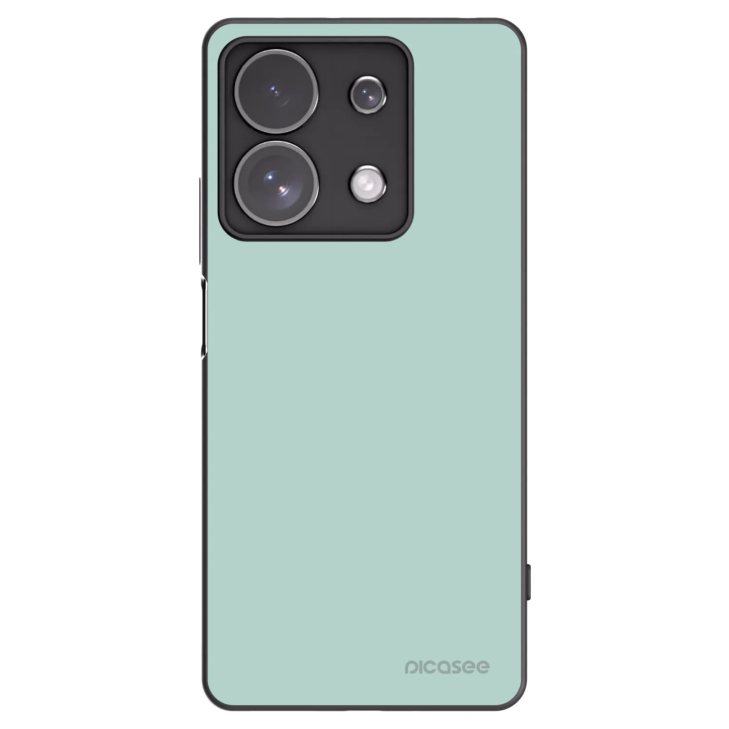Picasee silikonowe czarne etui na Xiaomi Redmi Note 13 Pro 4G - Pastel Charm