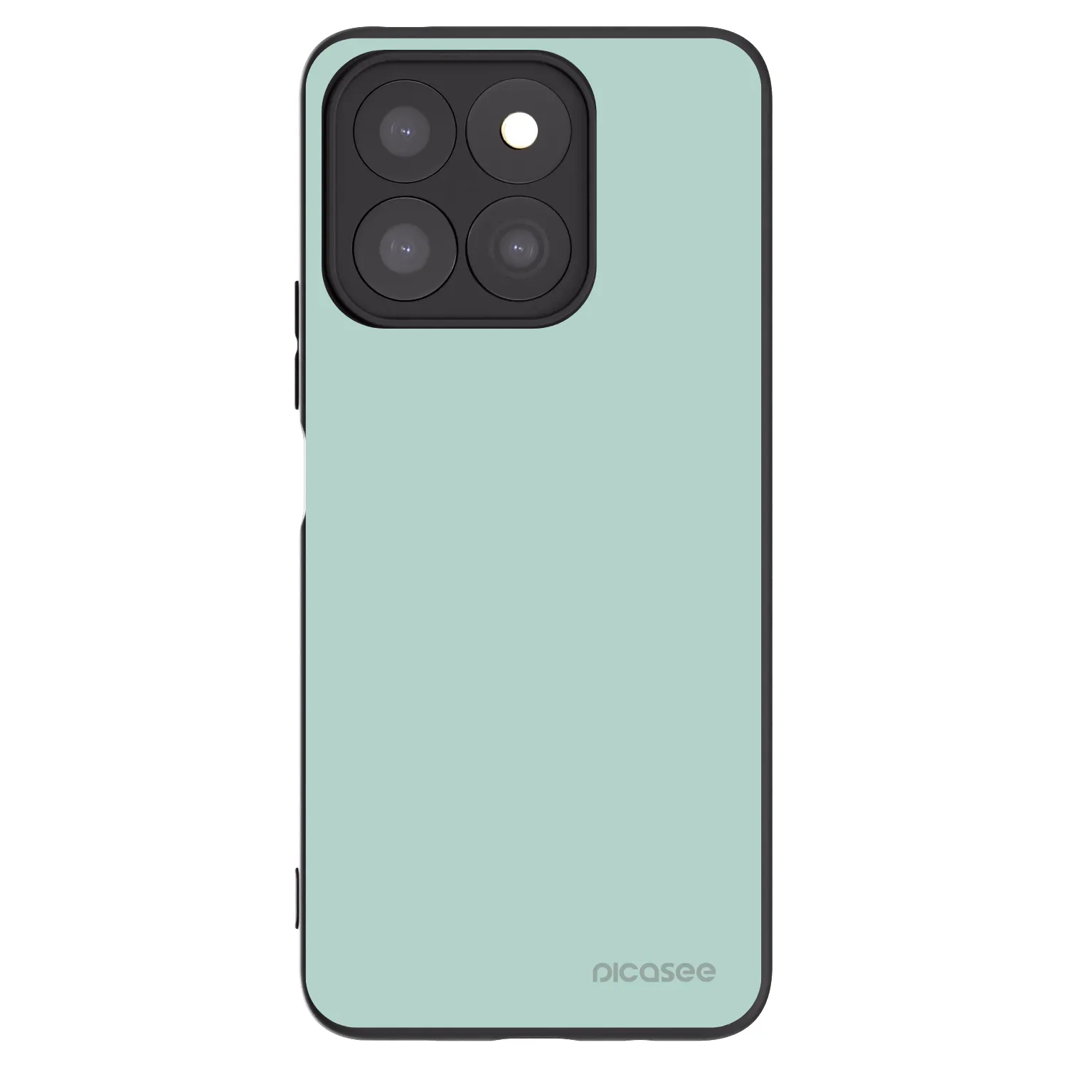 Picasee silikonowe czarne etui na Honor X8b - Pastel Charm