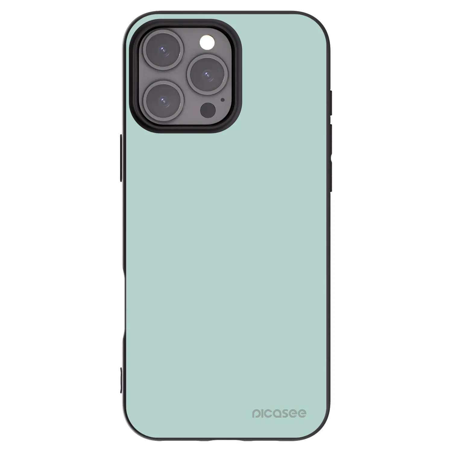 Picasee silikonowe czarne etui na Apple iPhone 16 Pro Max - Pastel Charm