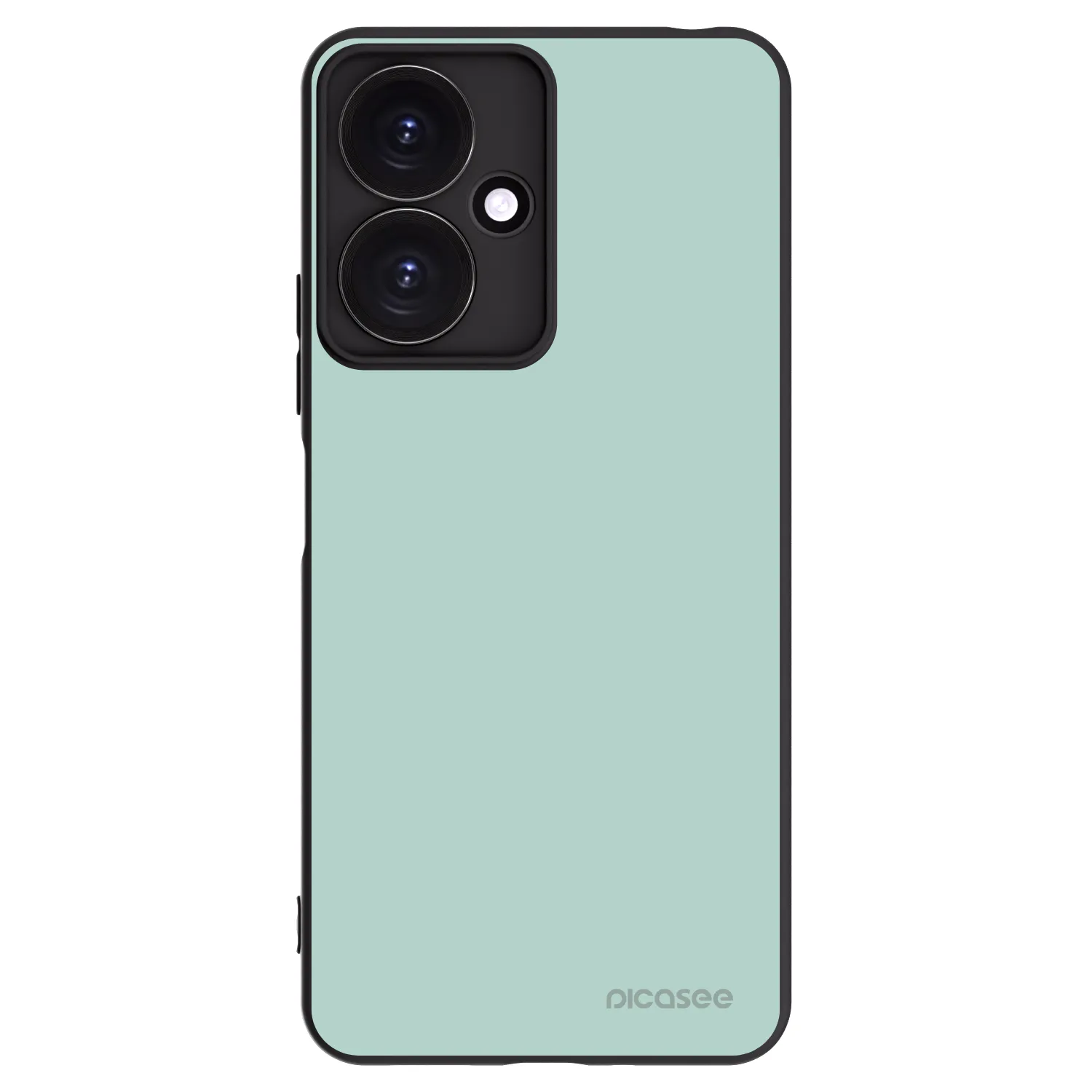 Picasee silikonowe czarne etui na Xiaomi Redmi 13C 5G - Pastel Charm