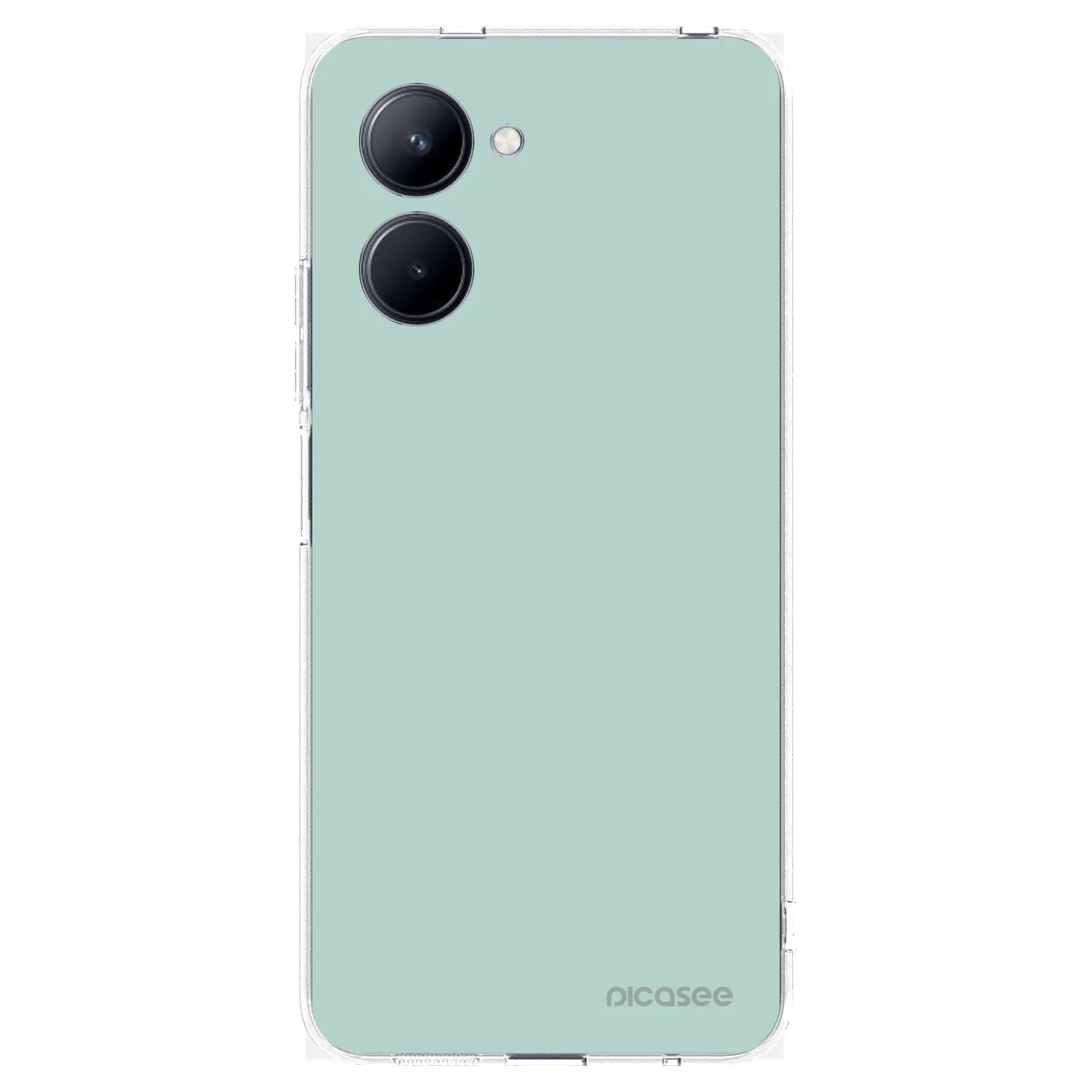 Picasee silikonowe przeźroczyste etui na Realme C33 (2023) - Pastel Charm