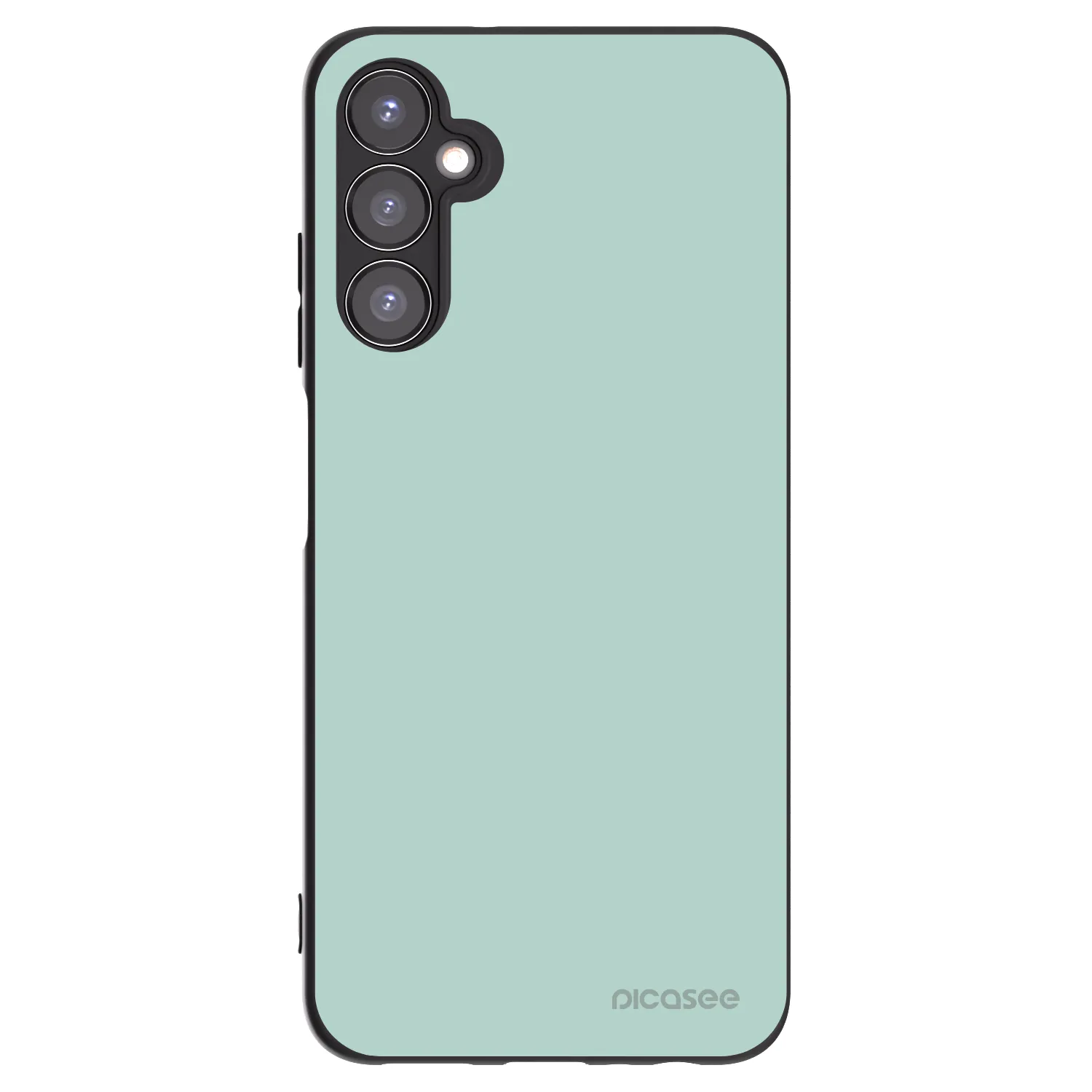 Picasee silikonowe czarne etui na Samsung Galaxy A05s A057G - Pastel Charm